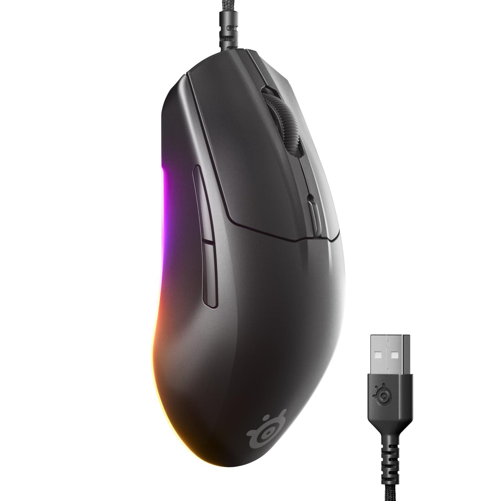 Steelseries Rival 3 Gen 2 - Schwarz Gaming-Maus - Bild 1
