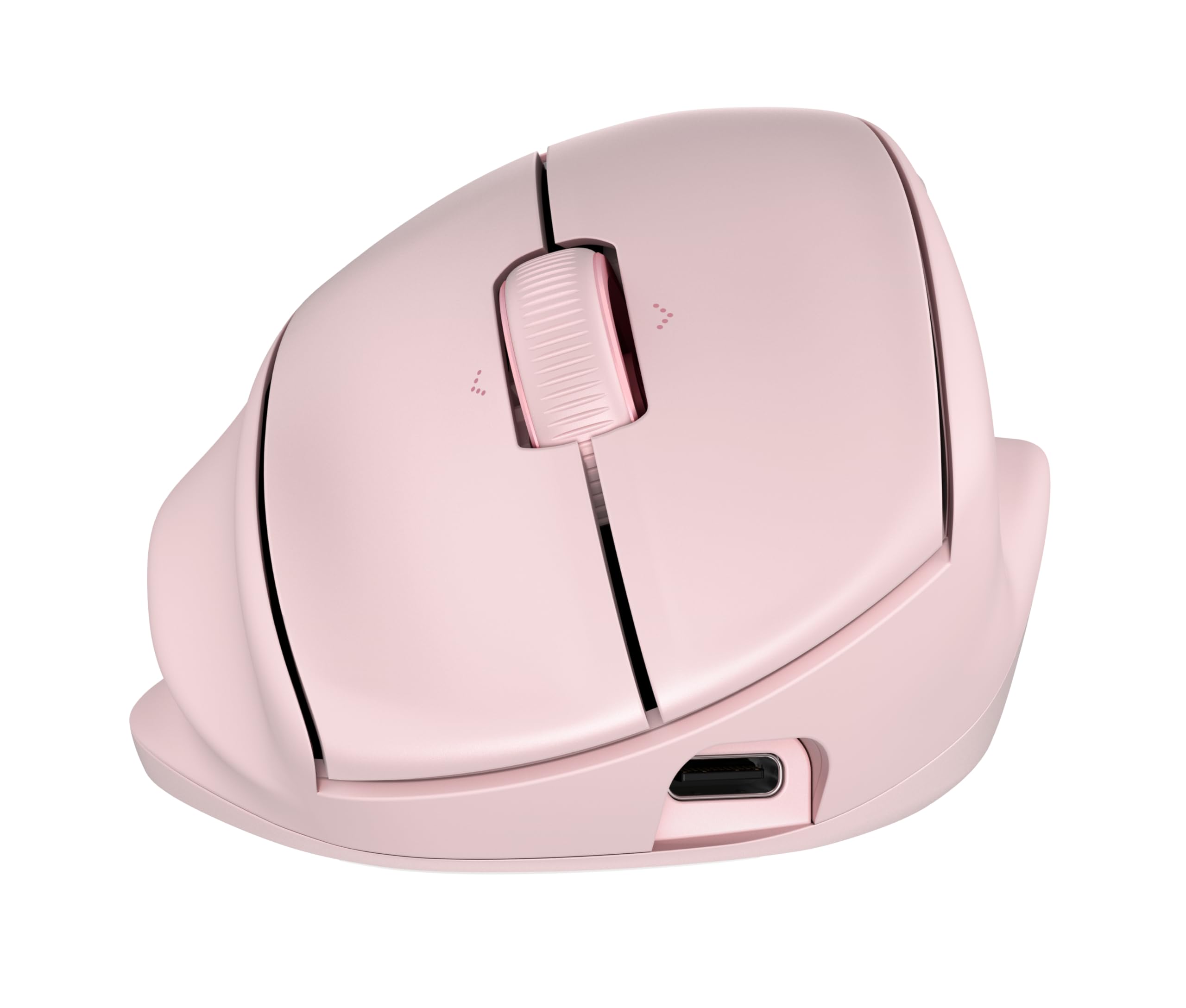HP Geneigte ergonomische Maus 720M (rosa) (BH7N4AA, Funk, Bluetooth, kabellos, USB Type-C) - Bild 1