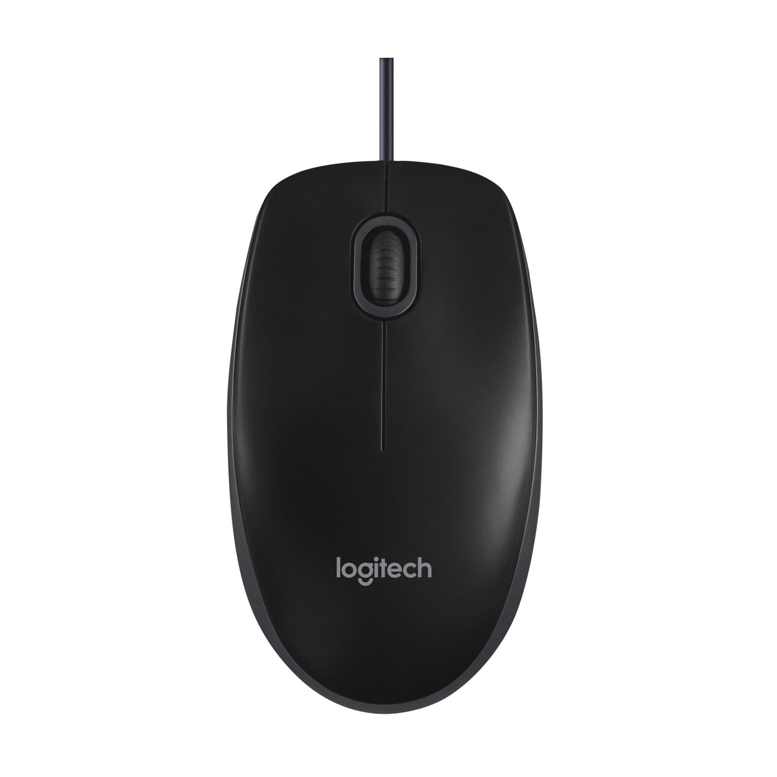 Logitech B100 Optical USB Mouse, schwarz Maus - Bild 1