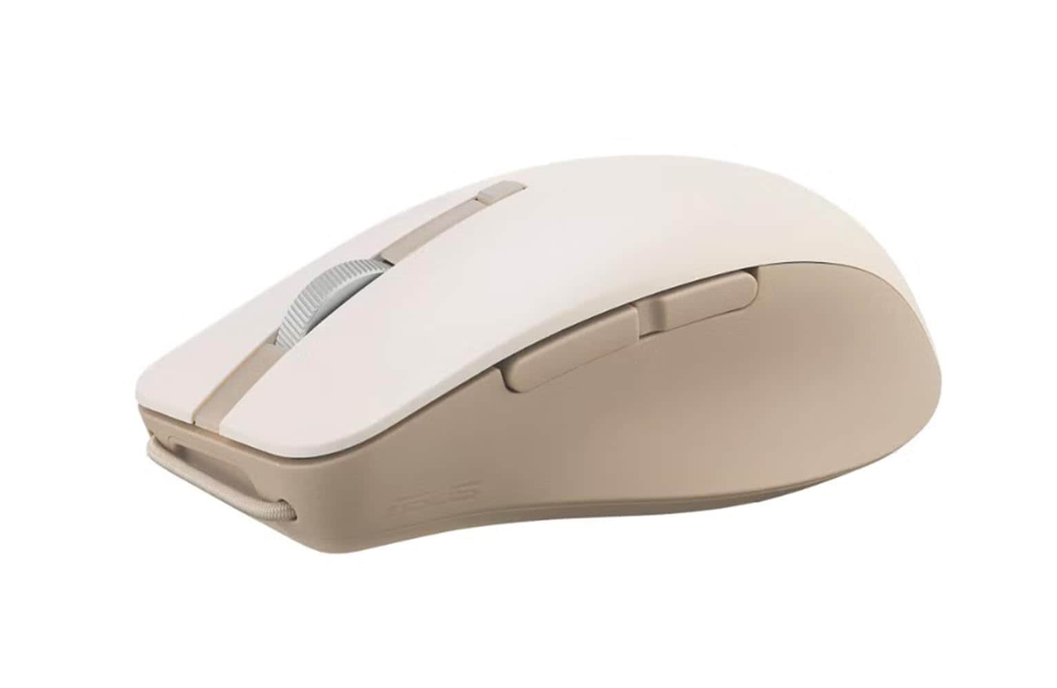ASUS SmartO MD200 Silent Plus Maus, Beige (RF Wireless, Bluetooth) - Bild 1