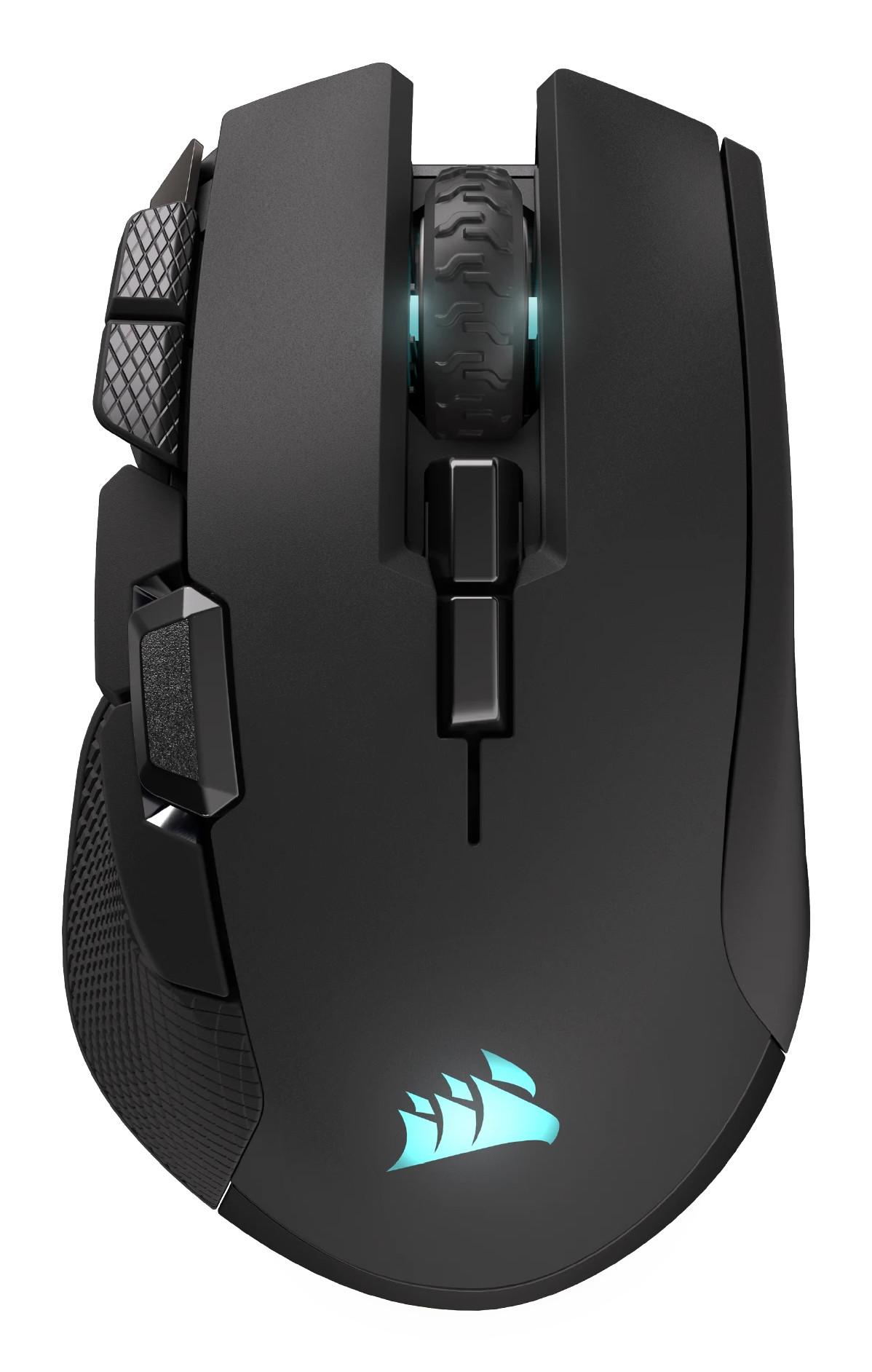 Corsair IRONCLAW Wireless SE, Schwarz Gaming-Maus (kabellos, 2,4 GHz, Bluetooth, USB-C) - Bild 1