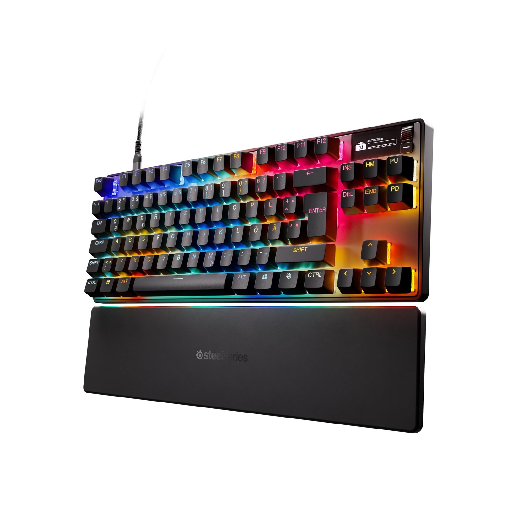 Steelseries Apex Pro TKL Gen 3 - DE (OmniPoint 3.0 einstellbare HyperMagnetic-Schalter, RGB)