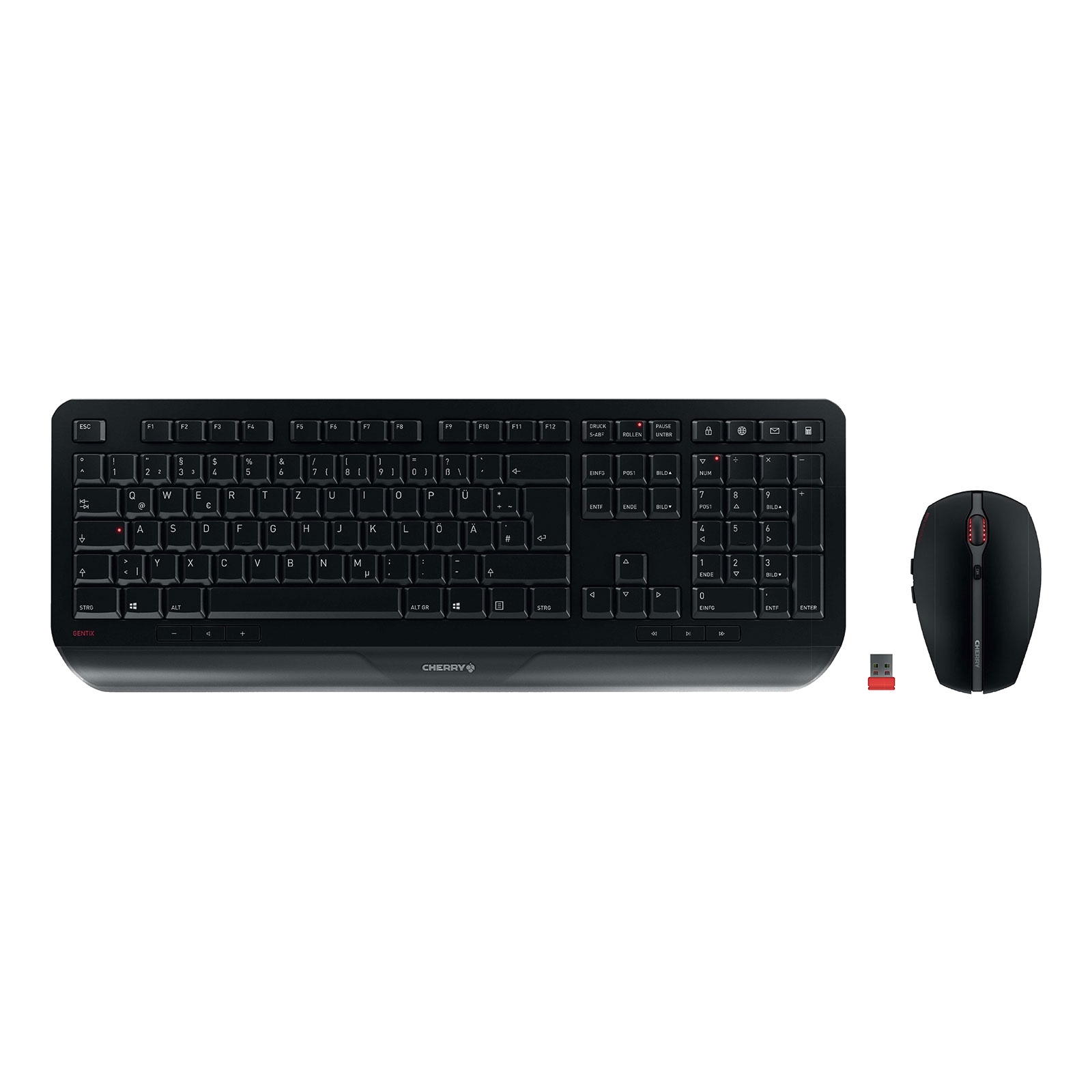 CHERRY Gentix Desktop black (JD-7000DE-2) Maus-Tastatur-Set - Bild 1
