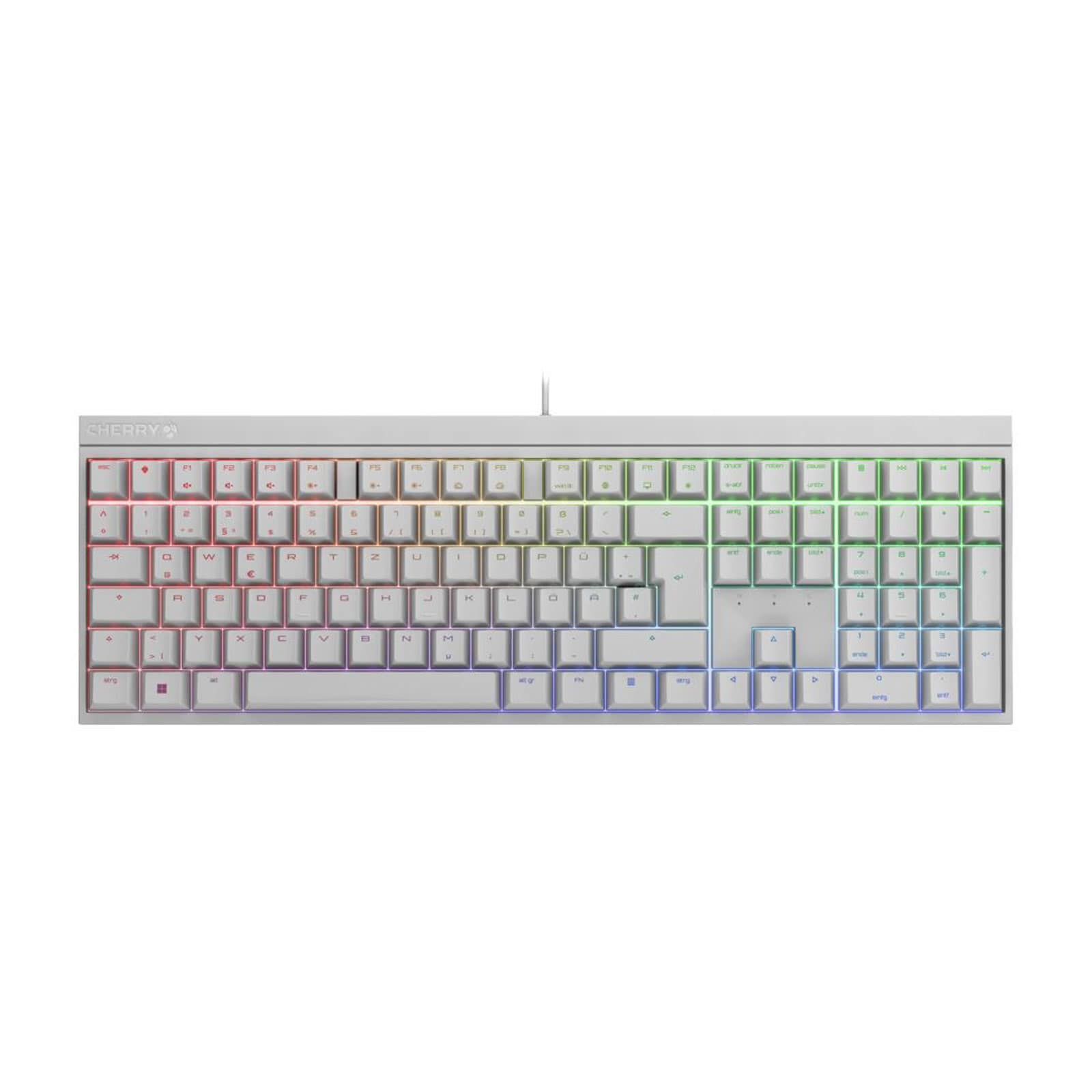CHE MX 2.0S RGB wei&szlig; MX RED - Bild 1