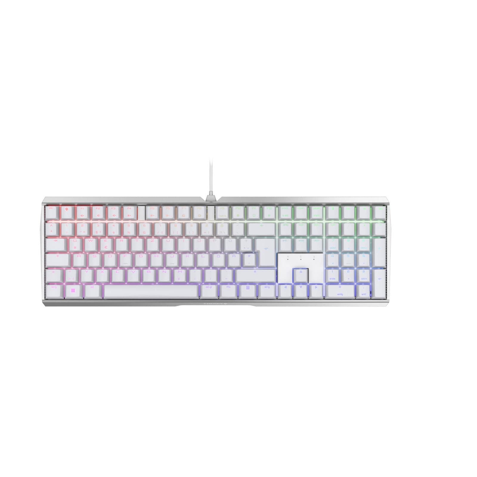 CHE MX 3.0S RGB wei&szlig; MX RED - Bild 1