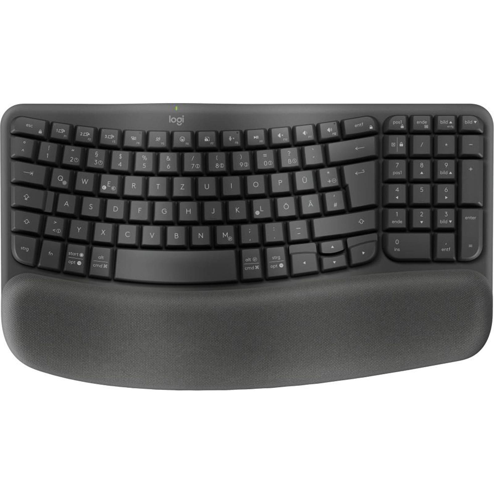 Logitech Wave Keys ergo graphite - Bild 1