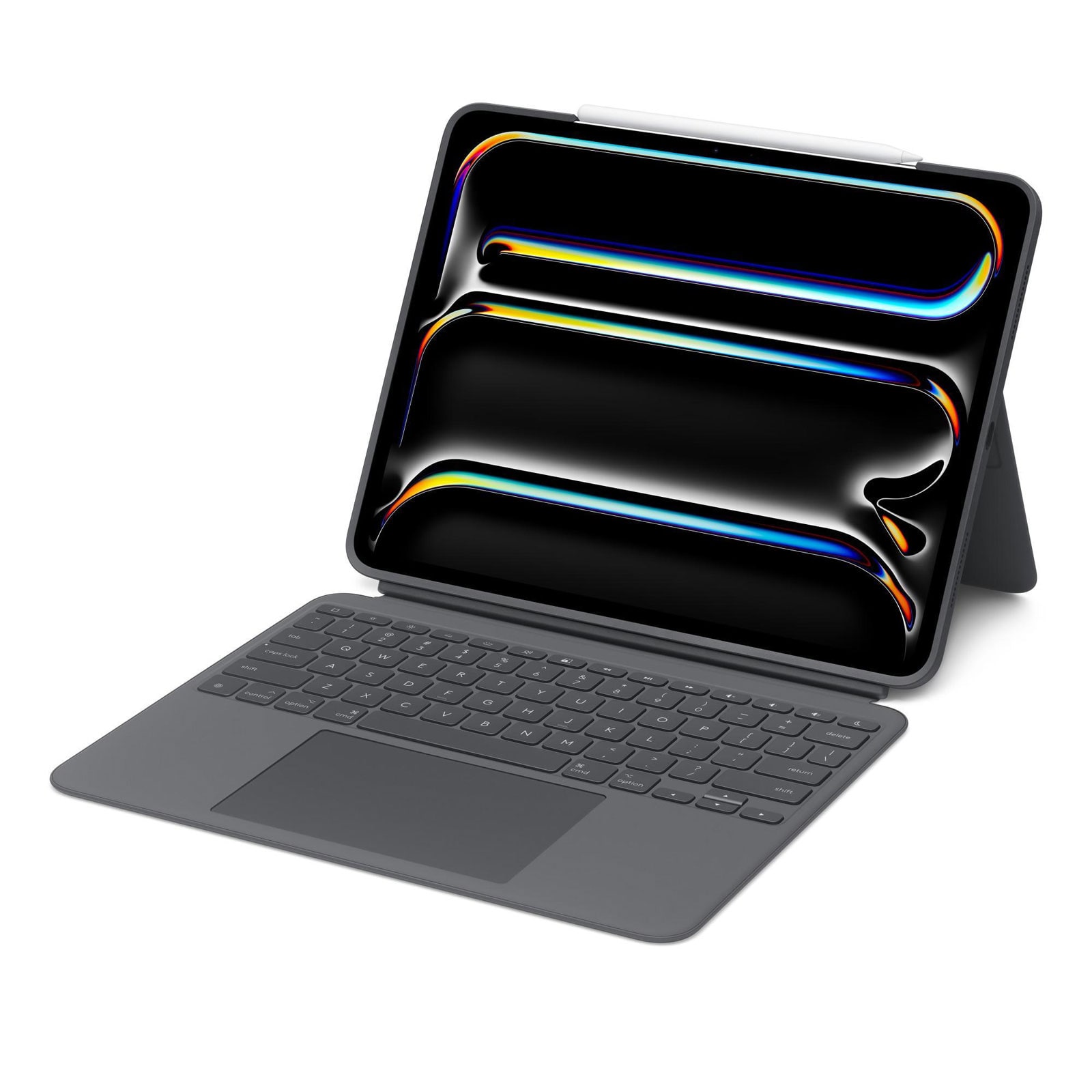 Logitech Logitech Combo Touch Keyboard Case f&uuml;r 13" iPad Pro (M4), Schwarz Tablet-Tastatur mit Bookcover - Bild 1