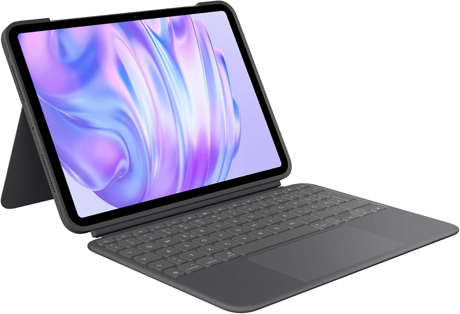 Logitech Logitech Combo Touch Keyboard Case f&uuml;r 11" iPad Pro (M4), Schwarz Tablet-Tastatur mit Bookcover - Bild 1
