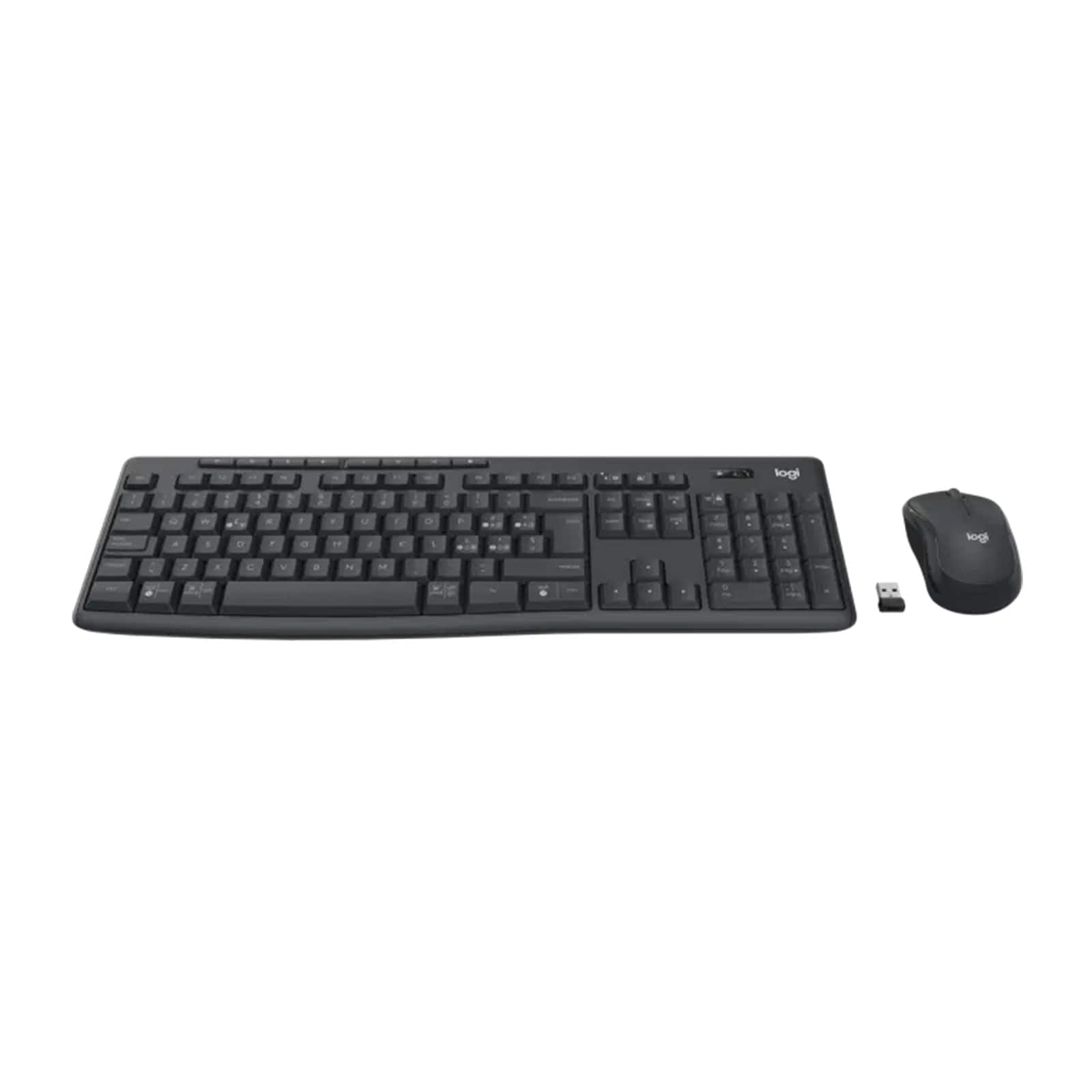 Logitech MK370 Combo Tastatur-Maus-Set Graphite - Bild 1