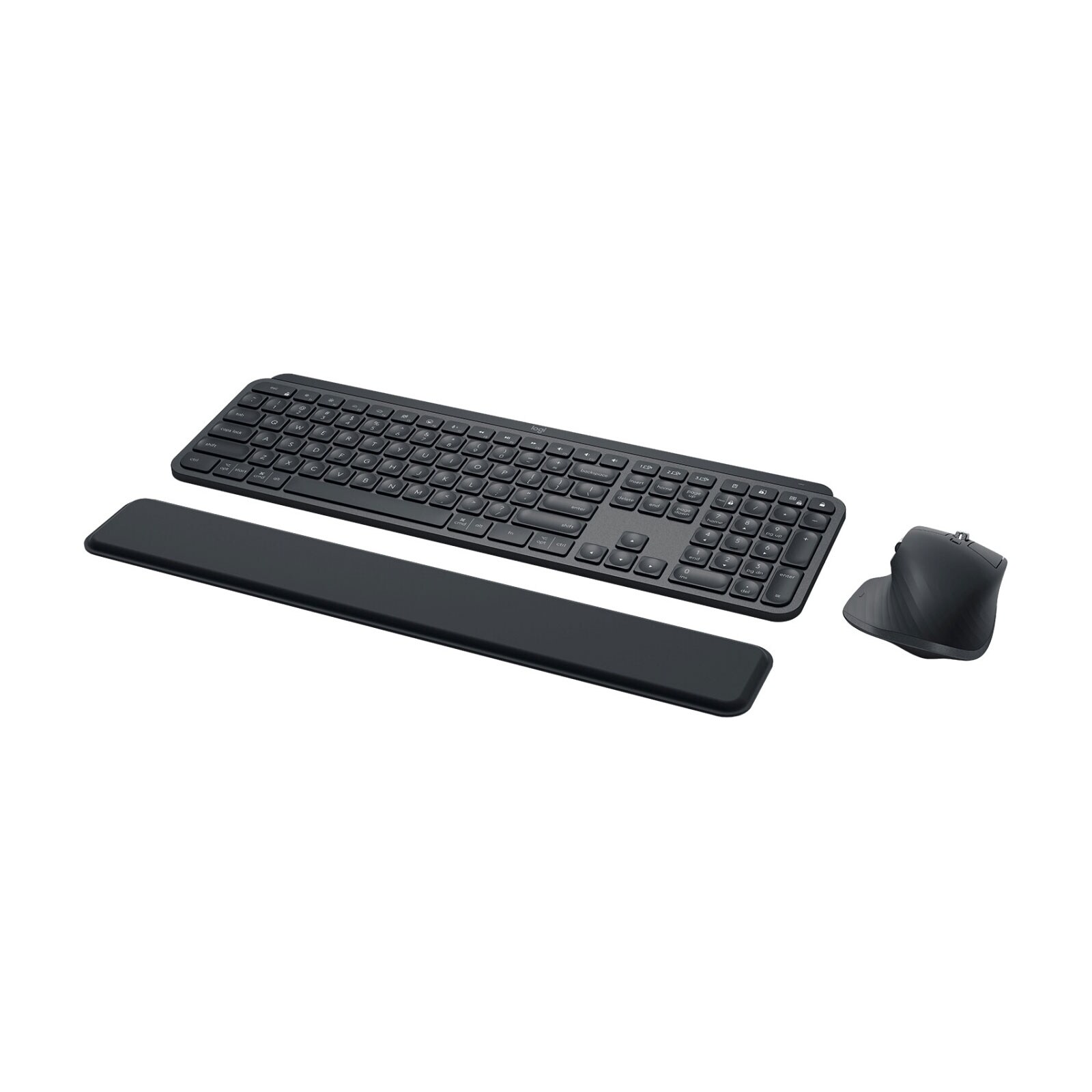 Logitech MX Keys Combo Maus-Tastatur-Set, Grafit - Bild 1