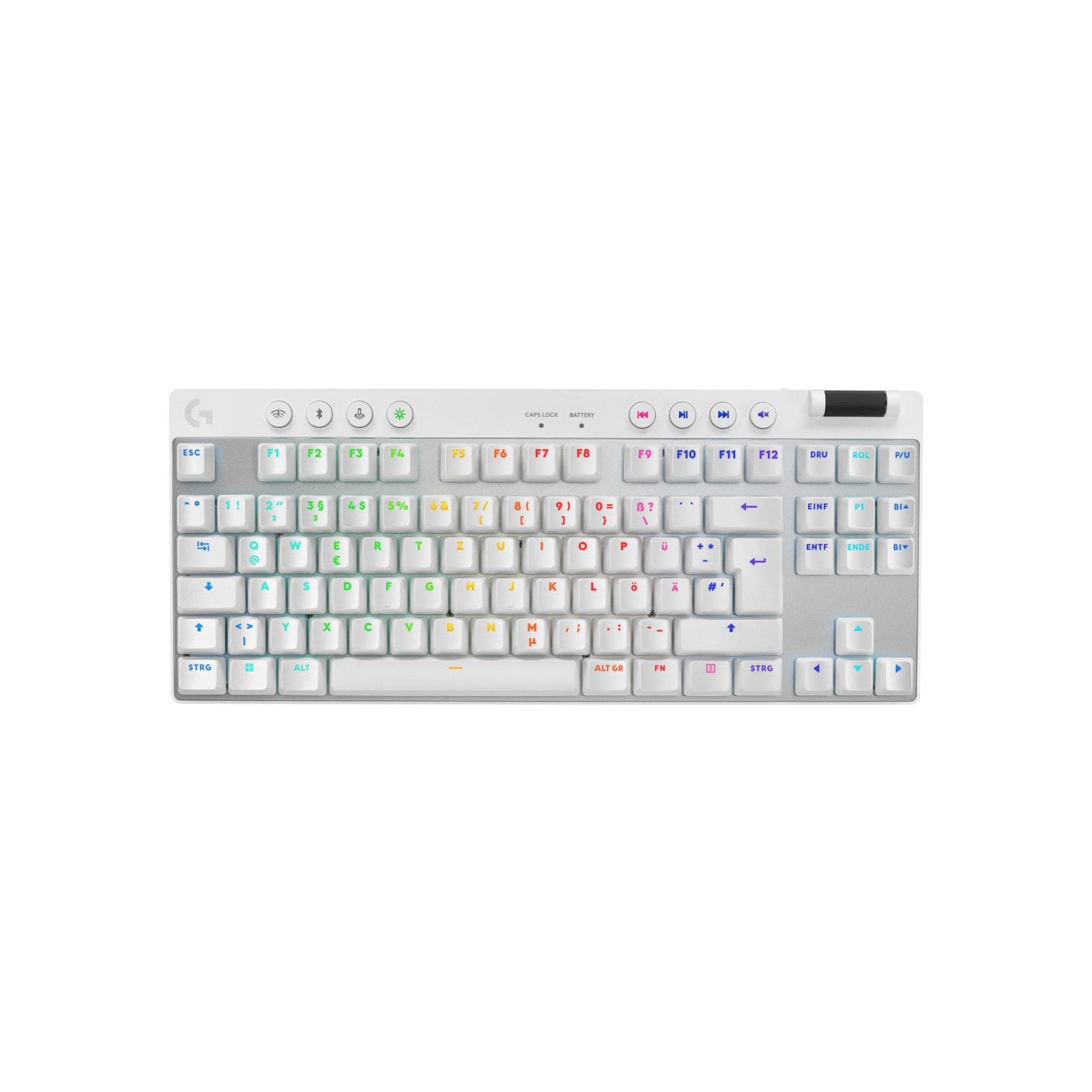 Logitech PRO X TKL Gaming-Tastatur, Wei&szlig; - Bild 1