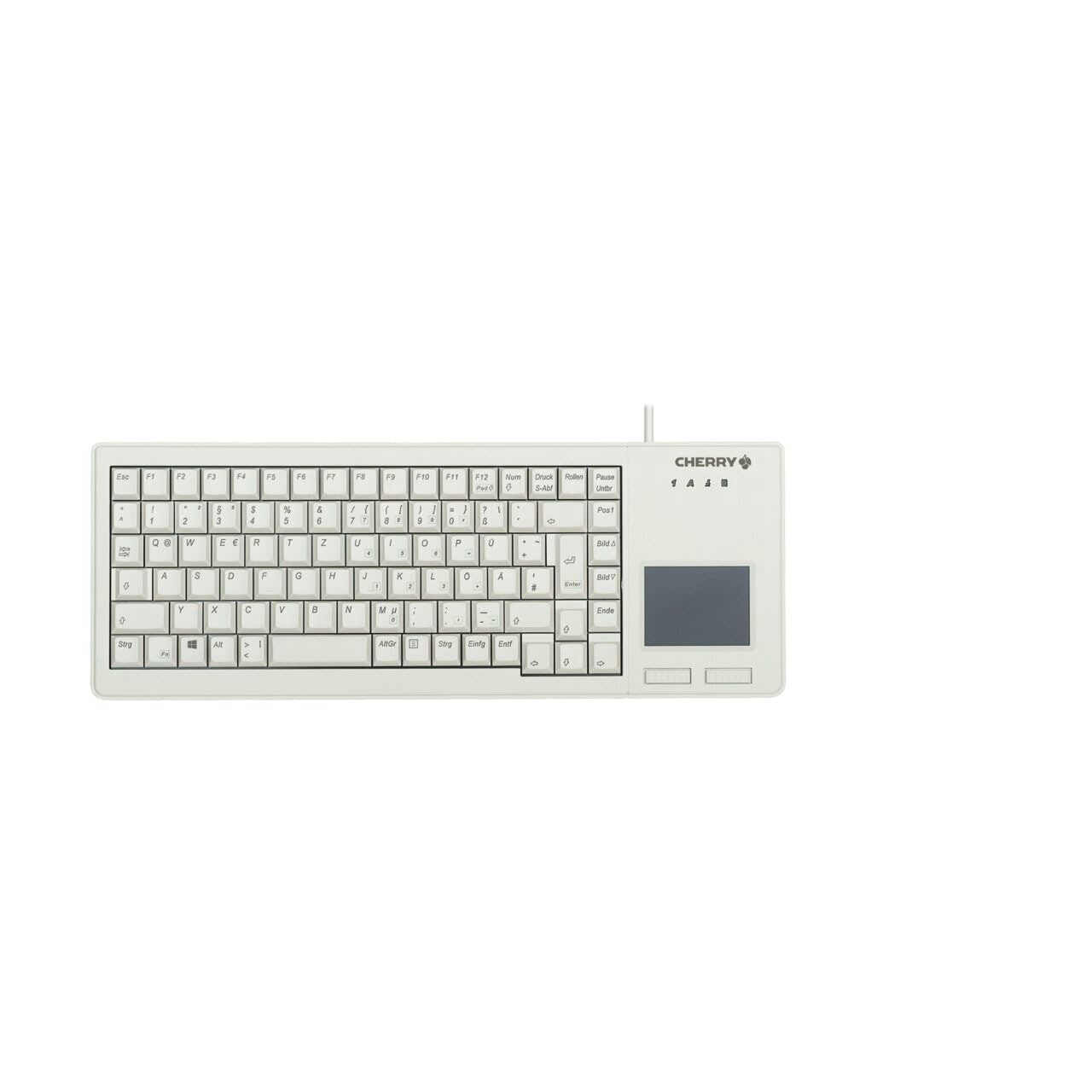 CHERRY XS Touchpad G84-5500 Tastatur, Hellgrau (US-Layout mit EURO Symbol) - Bild 1