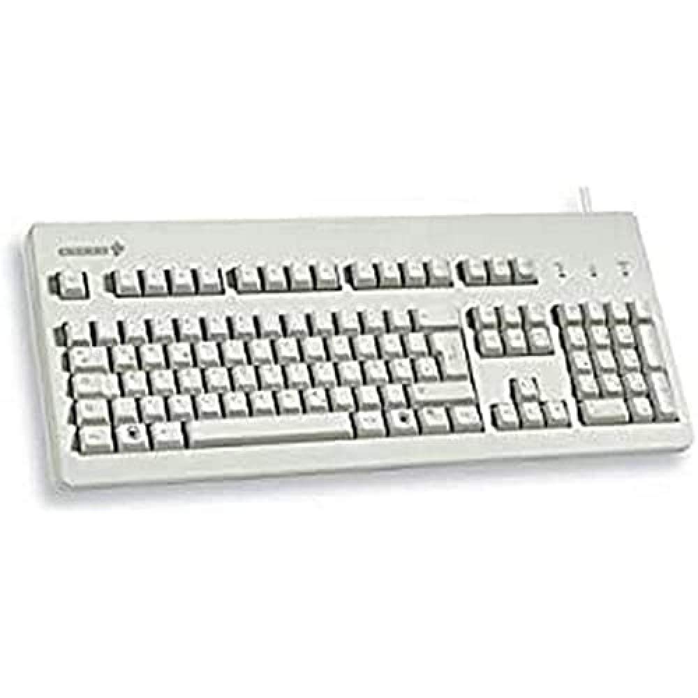 CHERRY TAS G80-3000 MX Brown Switch Tastatur, Grau (US-Layout mit EURO Symbol) - Bild 1