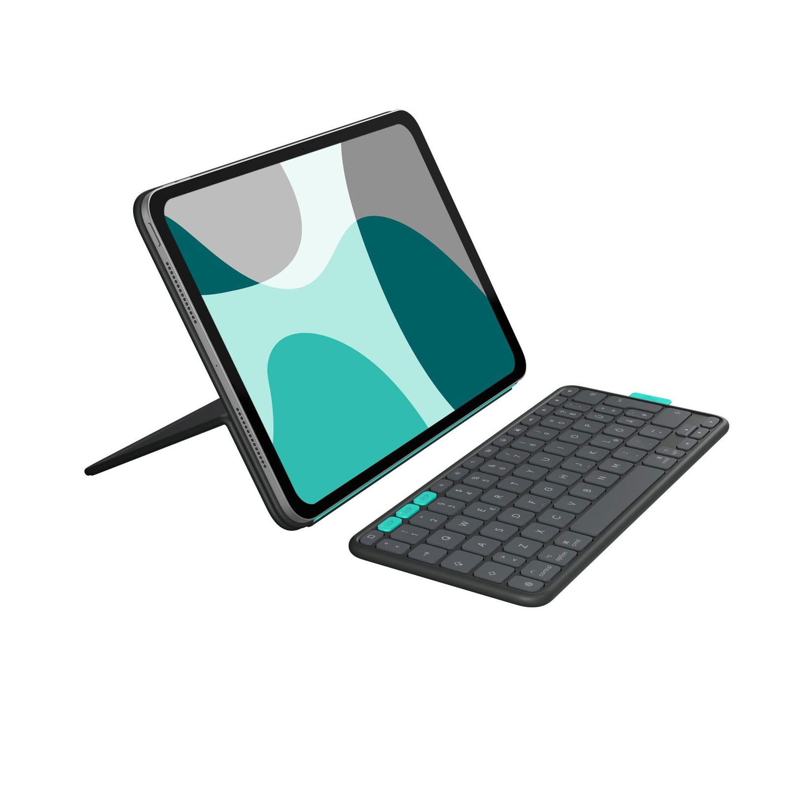 Logitech Folio Touch, graphite, f&uuml;r iPad Pro &; iPad Air 11 Zoll Tablet-Tastatur - Bild 1