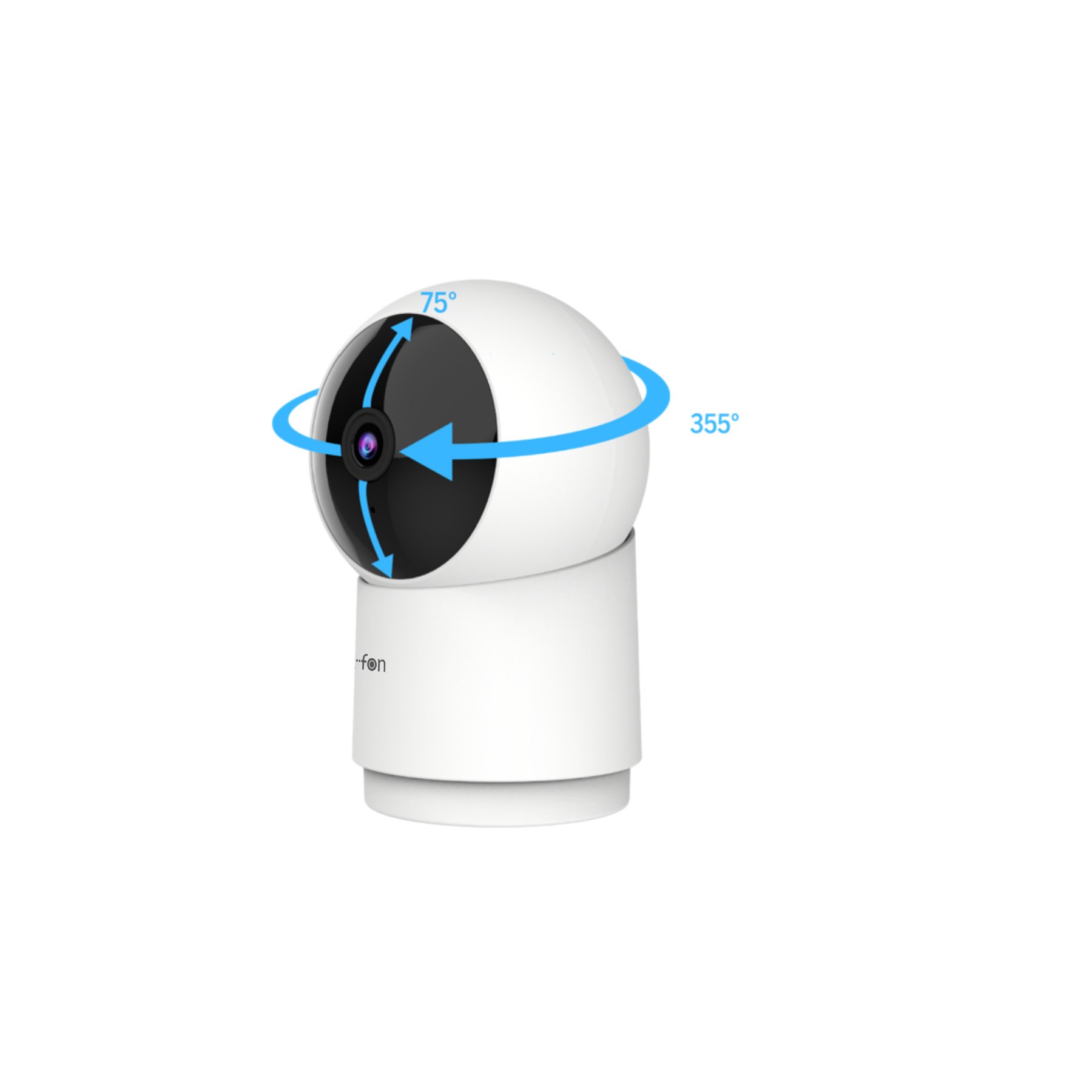 Beafon Tracer 3T Indoor, wei&szlig; (&Uuml;berwachungskamera, WLAN, Bluetooth, steuerbar &uuml;ber Beafon Home App) - Bild 1