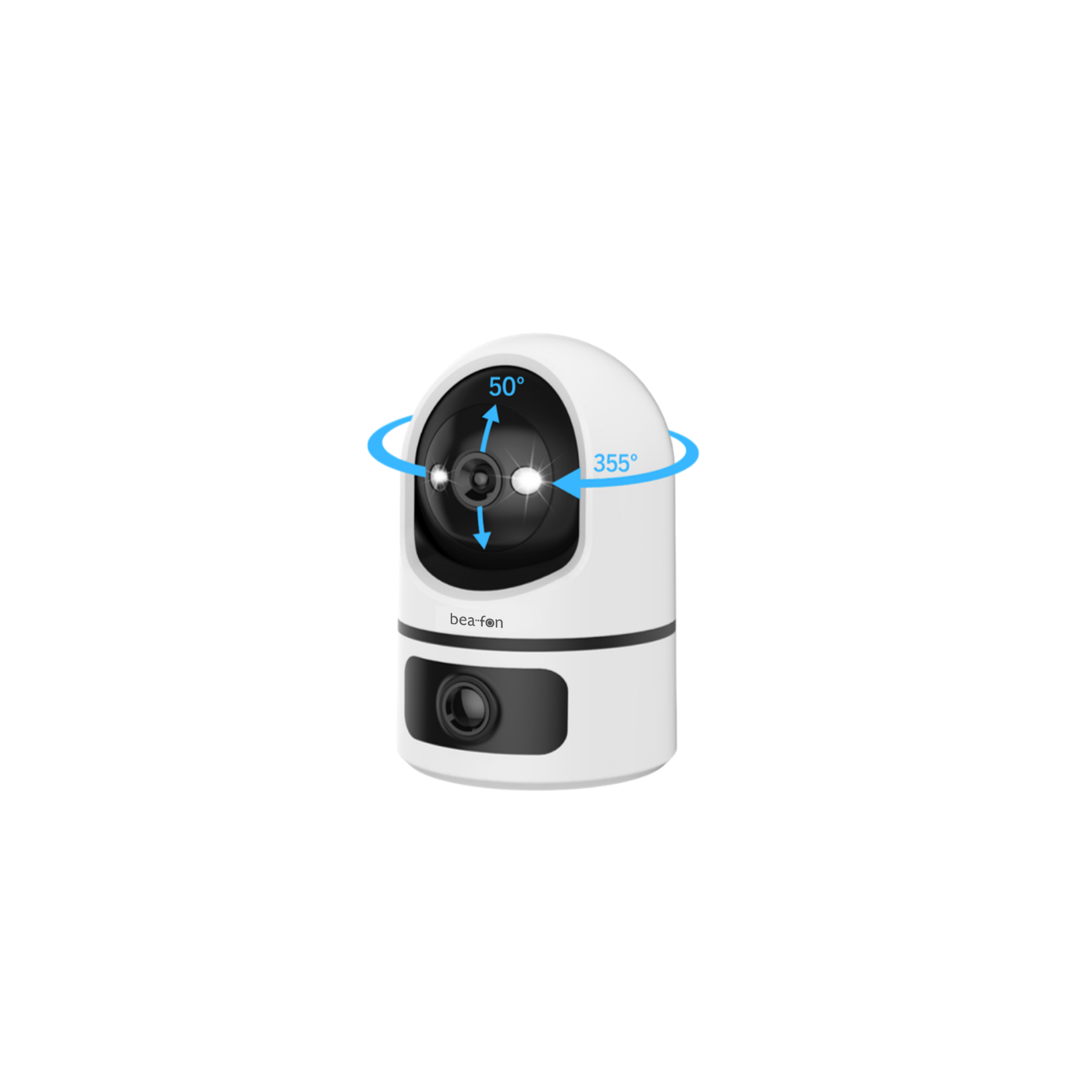 Beafon Tracer 30T Indoor, wei&szlig; (&Uuml;berwachungskamera, WLAN, Bluetooth, steuerbar &uuml;ber Beafon Home App) - Bild 1