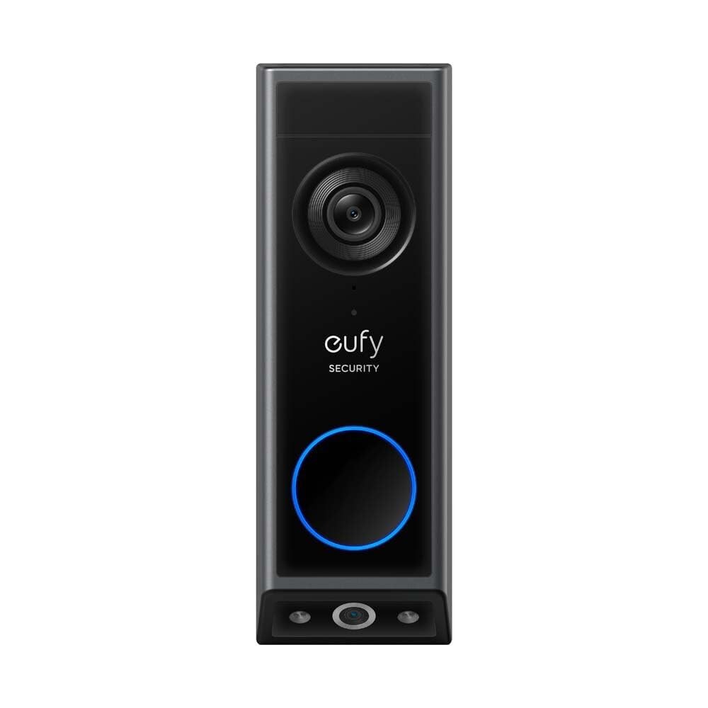 eufy Video Doorbell E340 + Chime, Türklingel mit Kamera, Schwarz/Weiß (Amazon Alexa, Google Assistant, E8214311)