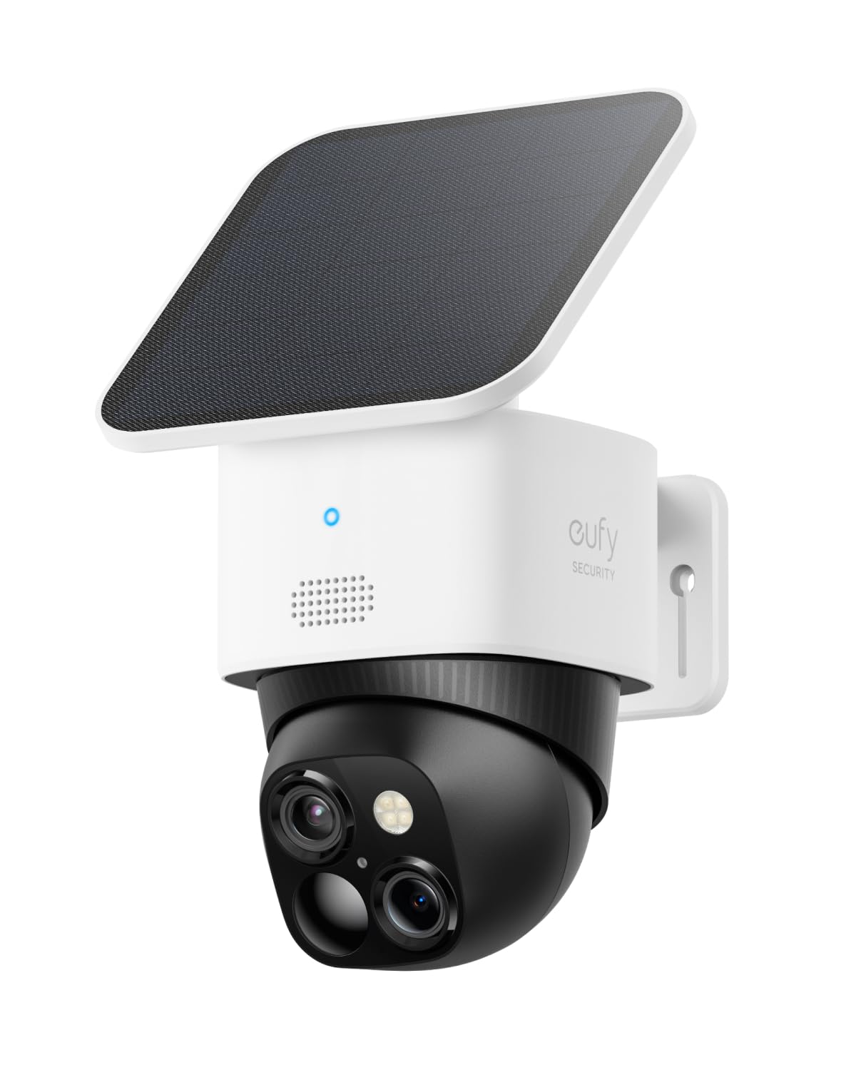 eufy SoloCam S340 Au&szlig;enkamera mit Doppelobjektiv und Solarpanel, Schwarz/Wei&szlig; (Amazon Alexa, Google Assistant, T81703W1) - Bild 1