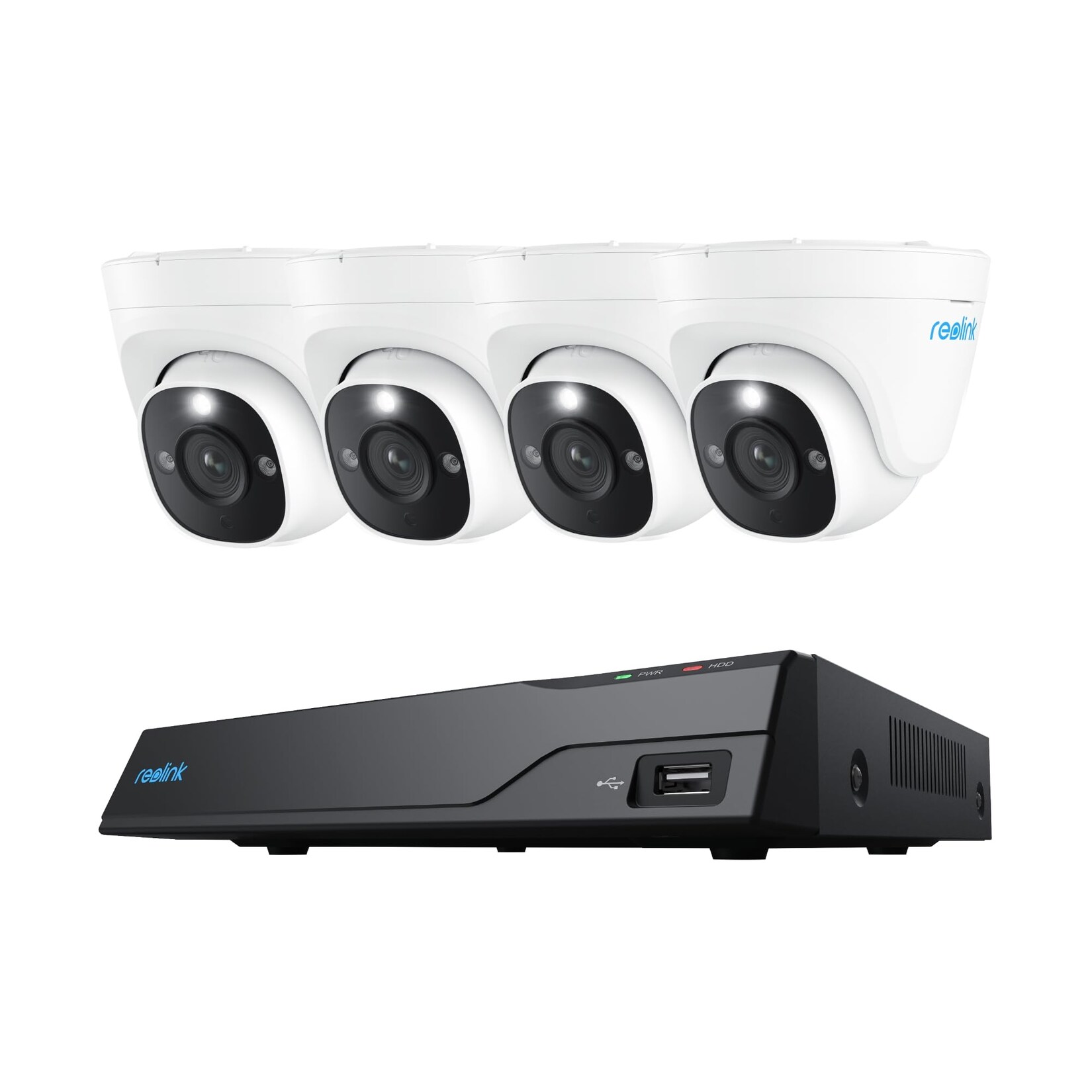Reolink REO - NVS8 12MD4 POE NVR SET Überwachungskameras