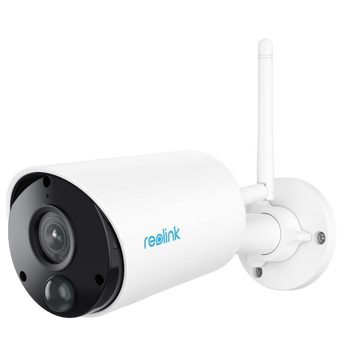 Reolink Argus Series B320 5MP, Weiß Außenkamera (Überwachungskamera, WLAN, Kompatibel mit Amazon Alexa, Google Assistant)