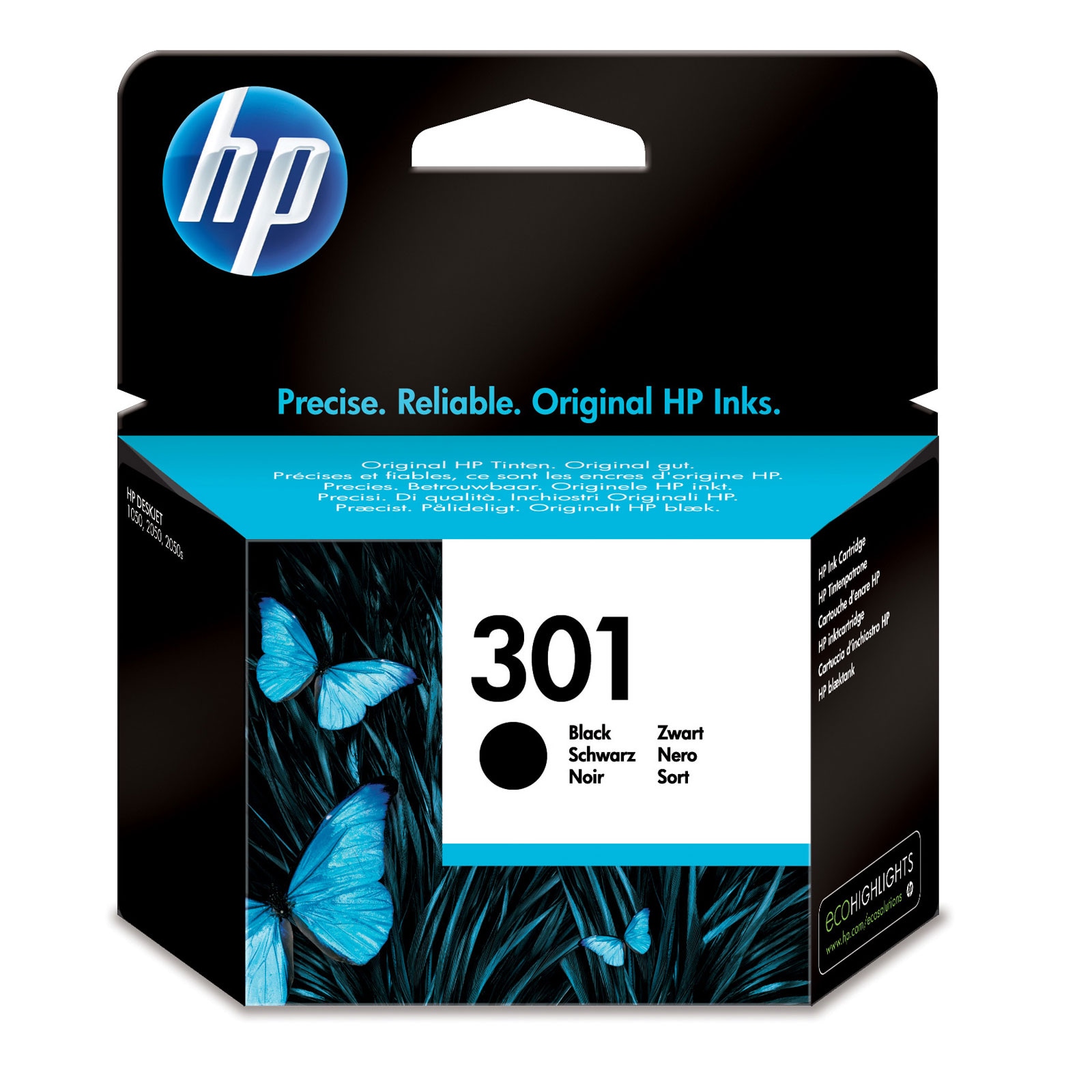HP Druckerpatrone 301 schwarz - Bild 1