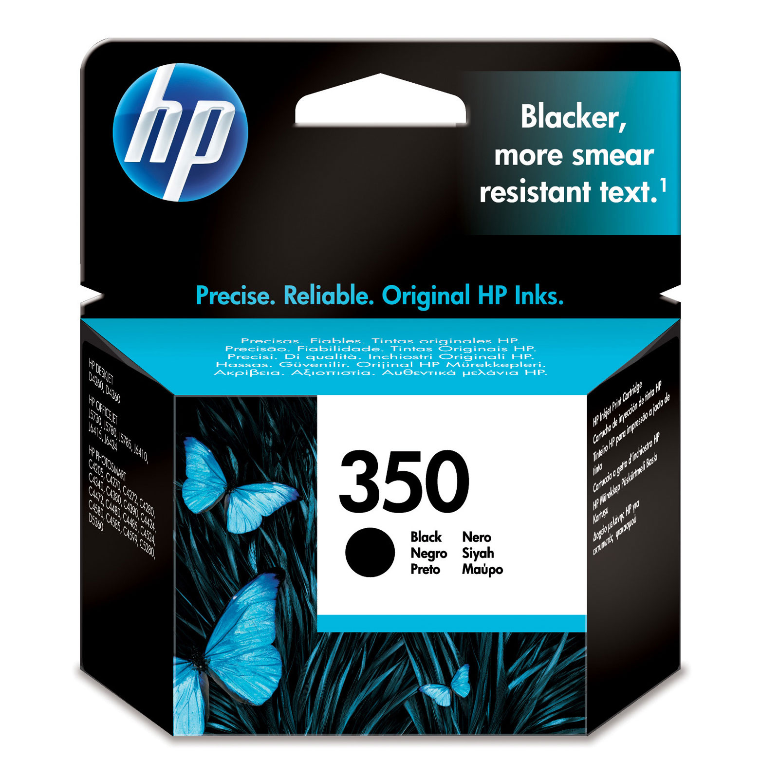 HP 350 schwarz Druckerpatrone - Bild 1