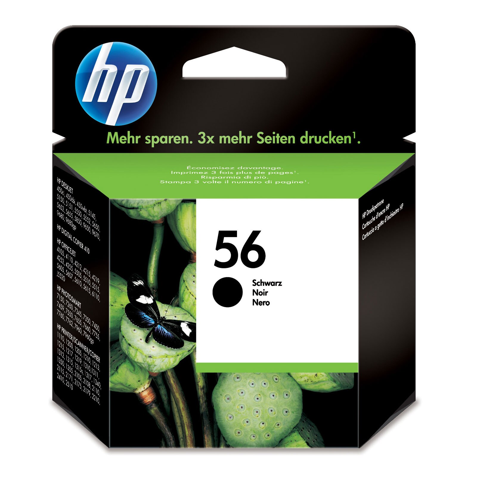 HP 56 schwarz Druckerpatrone - Bild 1