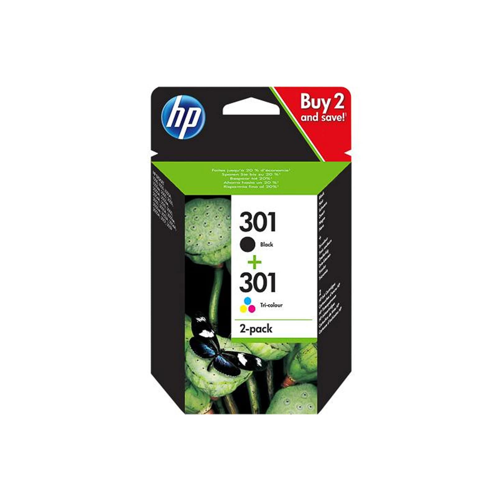 HP N9J72AE Black+Color Druckerpatrone - Bild 1