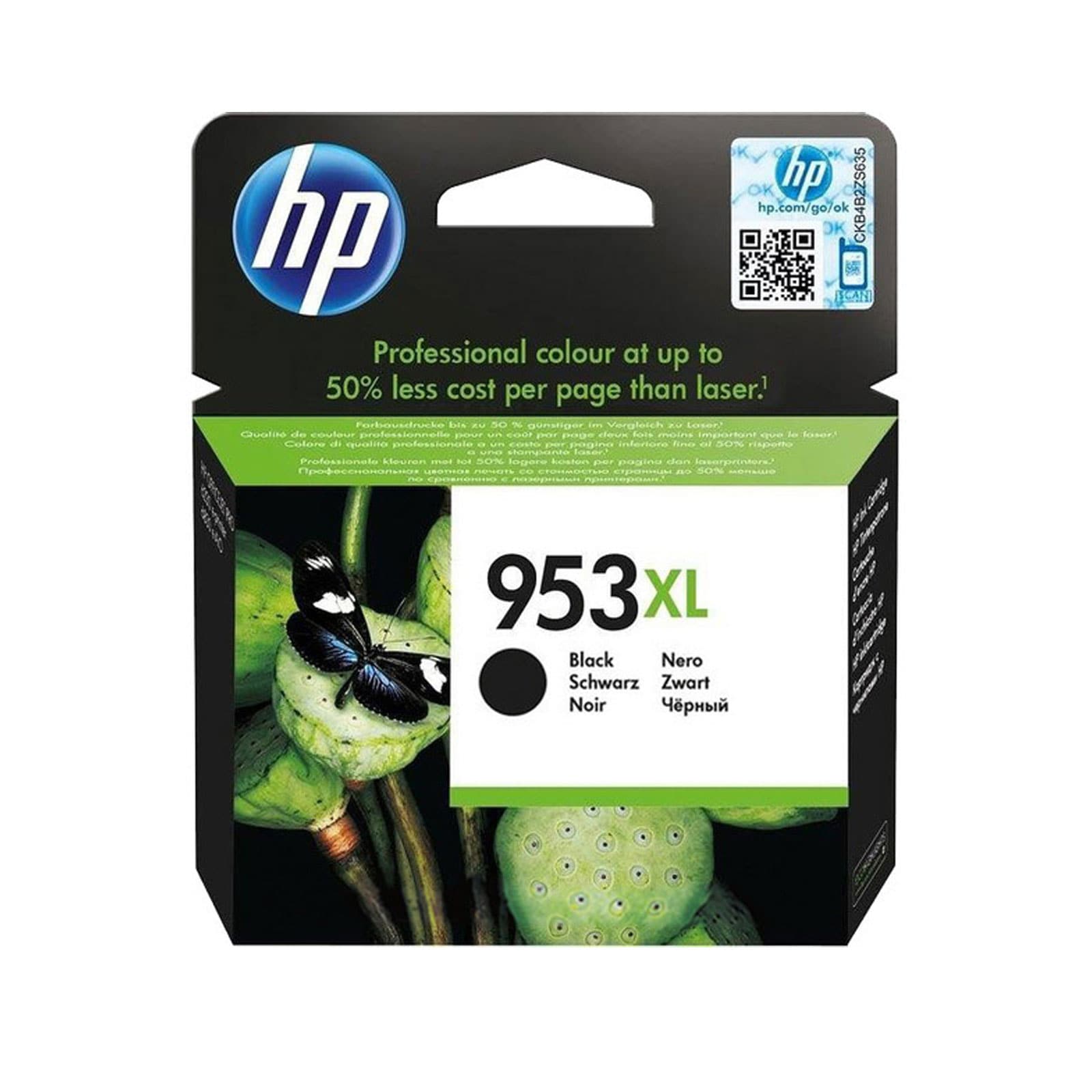 HP 953XL schwarz Druckerpatrone - Bild 1
