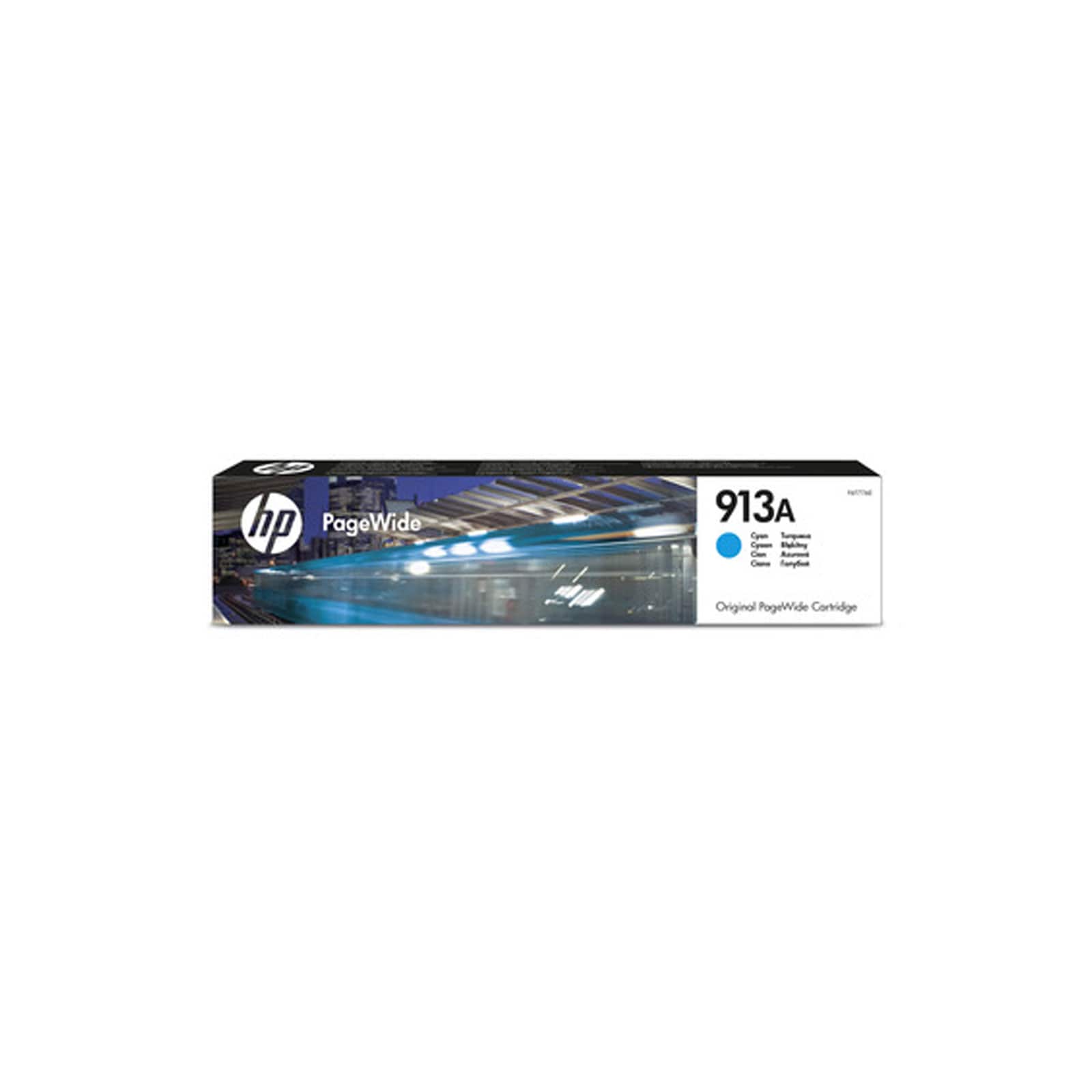 HP F6T77AE 913A PageWide cyan Druckerpatrone - Bild 1