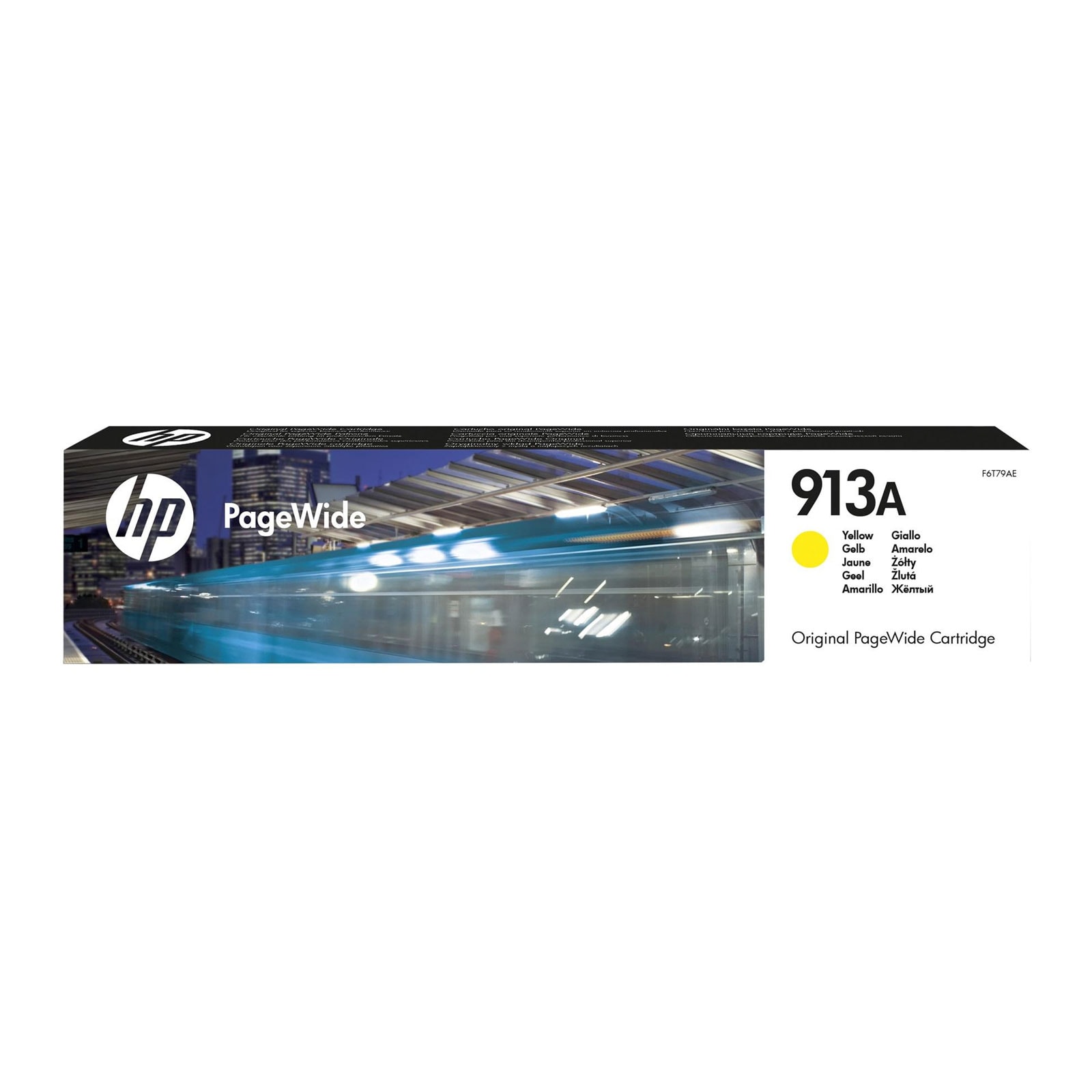 HP F6T79AE 913A PageWide gelb Druckerpatrone - Bild 1
