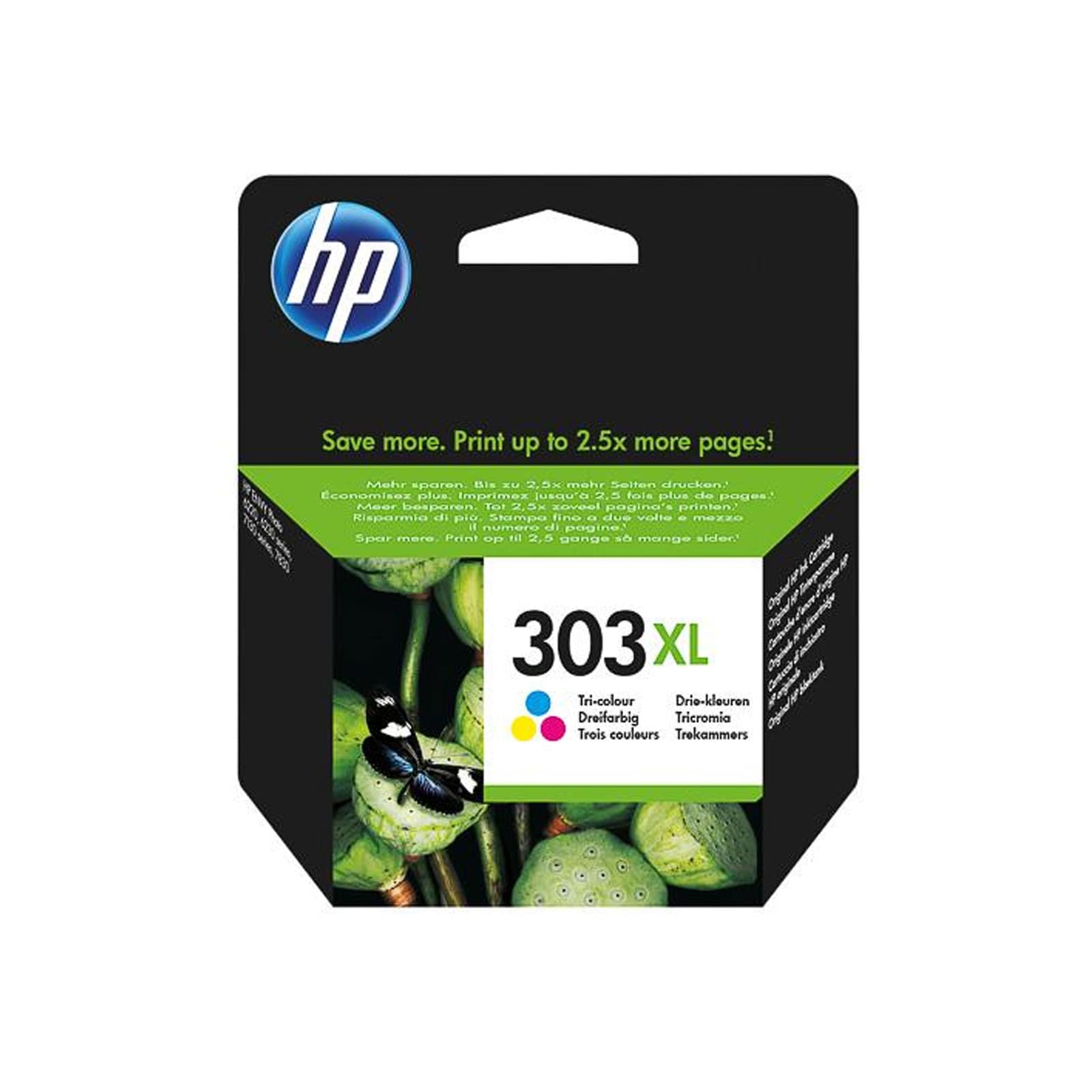 HP 303XL Tripack cyan/magenta/gelb Druckerpatrone - Bild 1