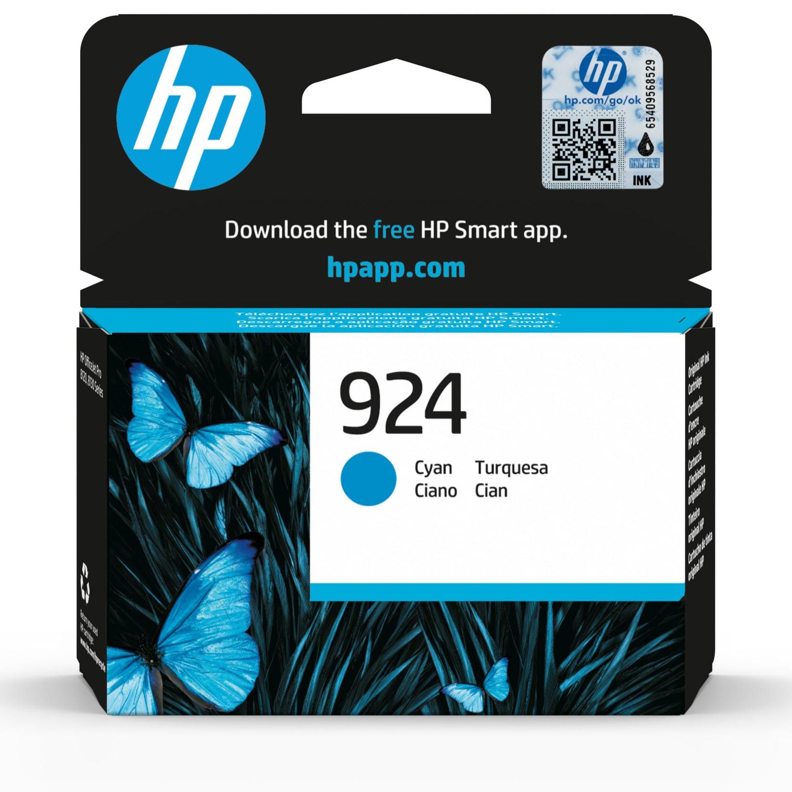 HP Nr. 924 Cyan Druckerpatrone - Bild 1