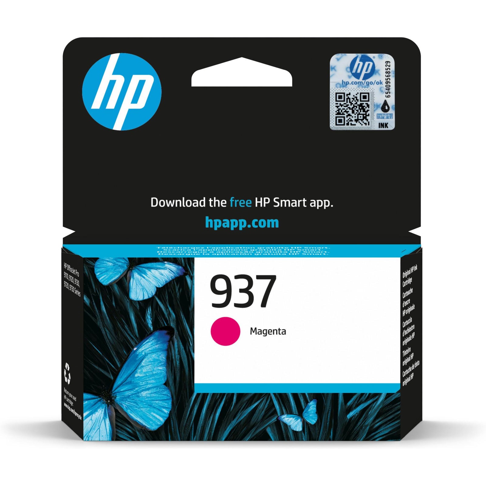 HP 937 Magenta Original Druckerpatrone - Bild 1