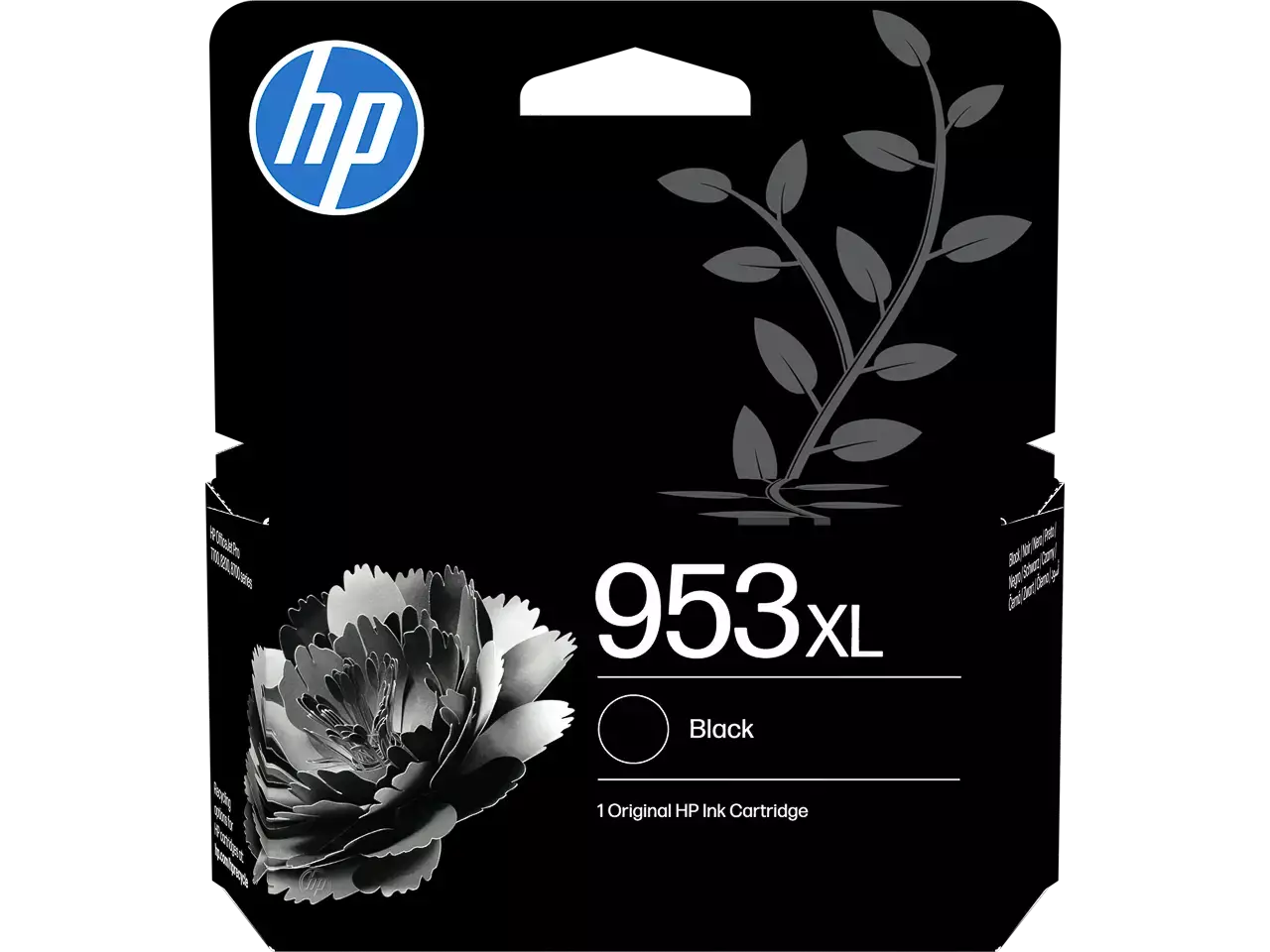 HP 953XL Schwarz Original Tintenpatrone mit hoher Reichweite (L0S70AE, kompatibel mit HP OfficeJet Pro 8730 All-in-One-Drucker, HP OfficeJet Pro 8720 All-in-One-Drucker, HP OfficeJet Pro 8210 Drucker, HP OfficeJet Pro 7740 All-in-One-Großformatdrucker, HP