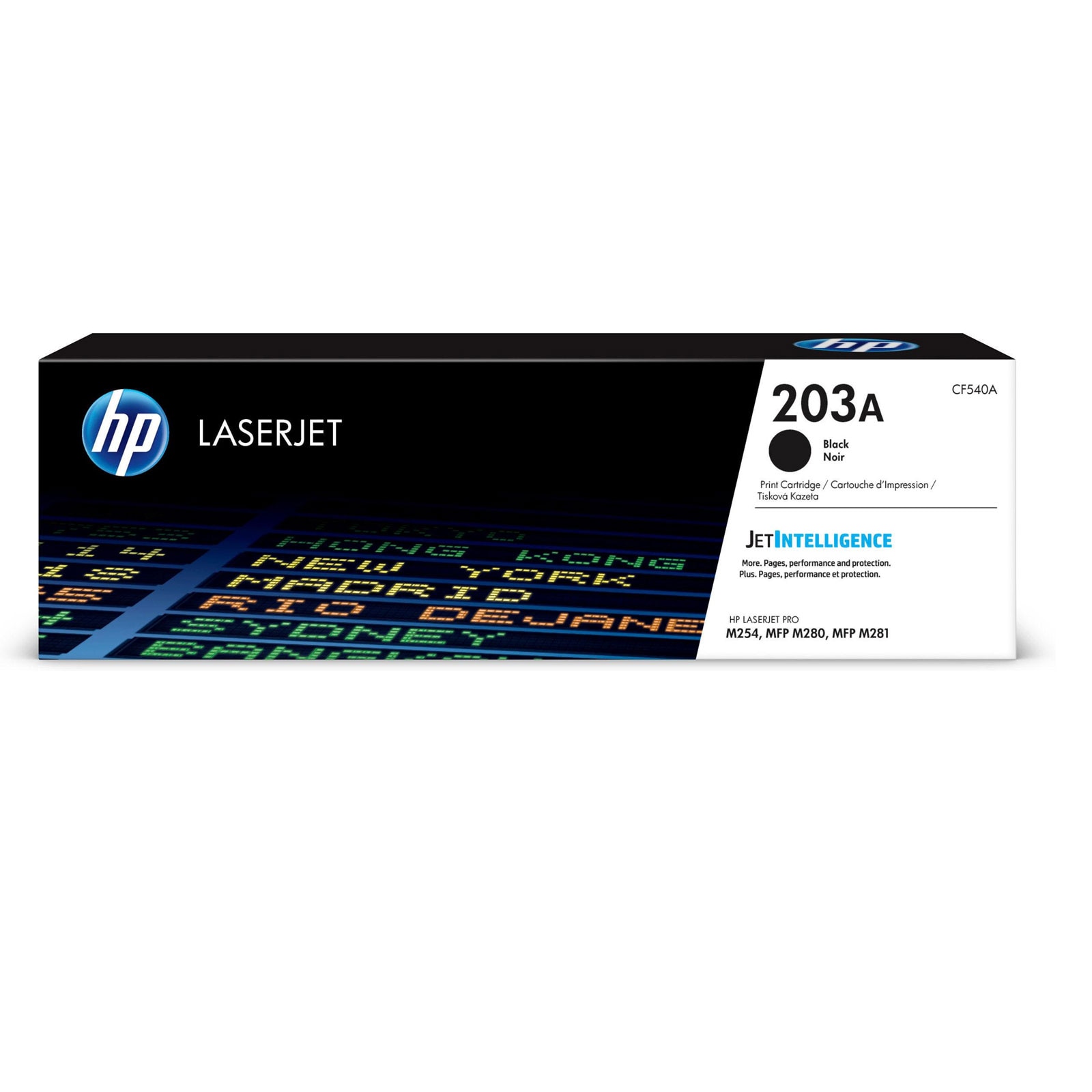HP 203A CF540A schwarz Toner - Bild 1