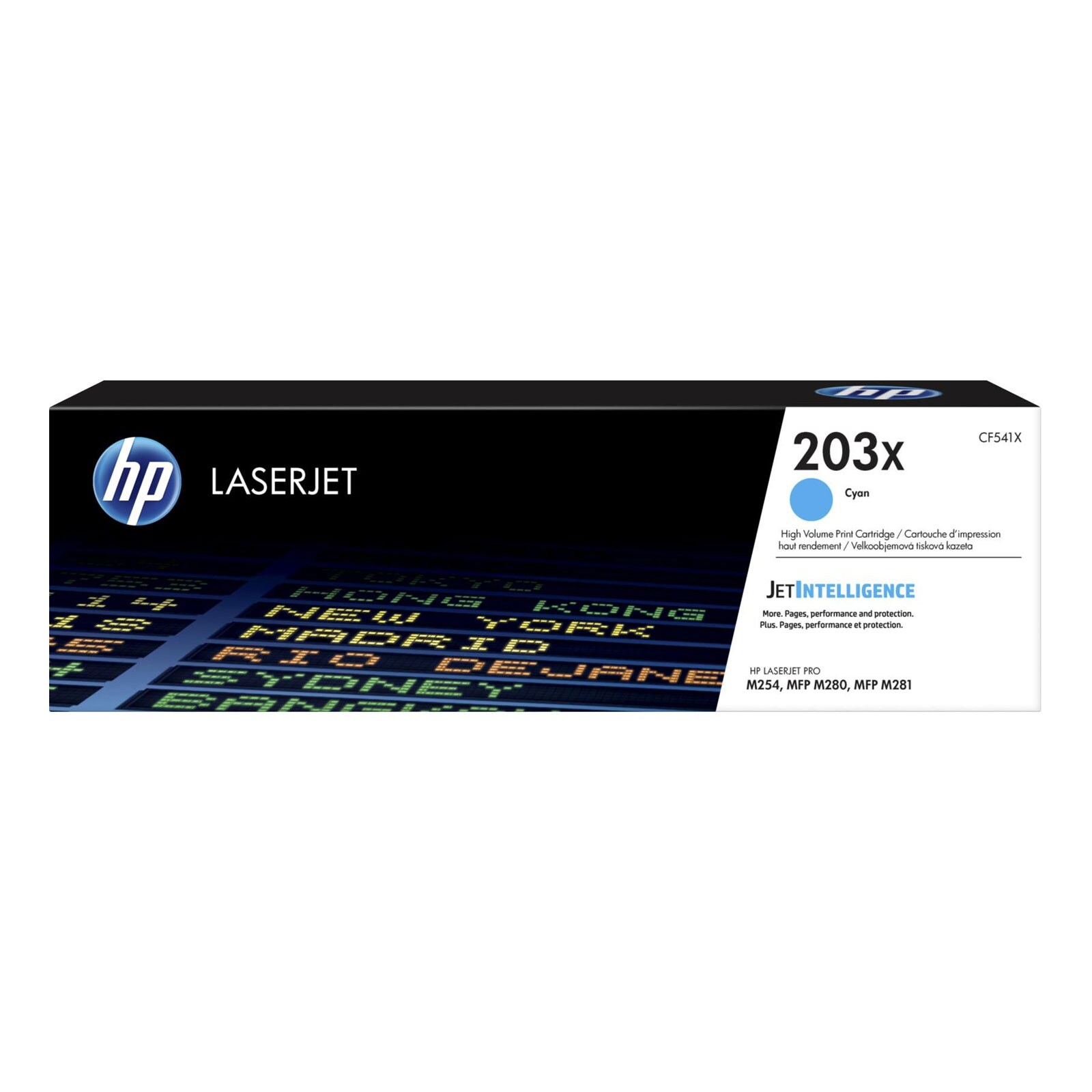 HP 203X (CF541X) cyan Toner - Bild 1