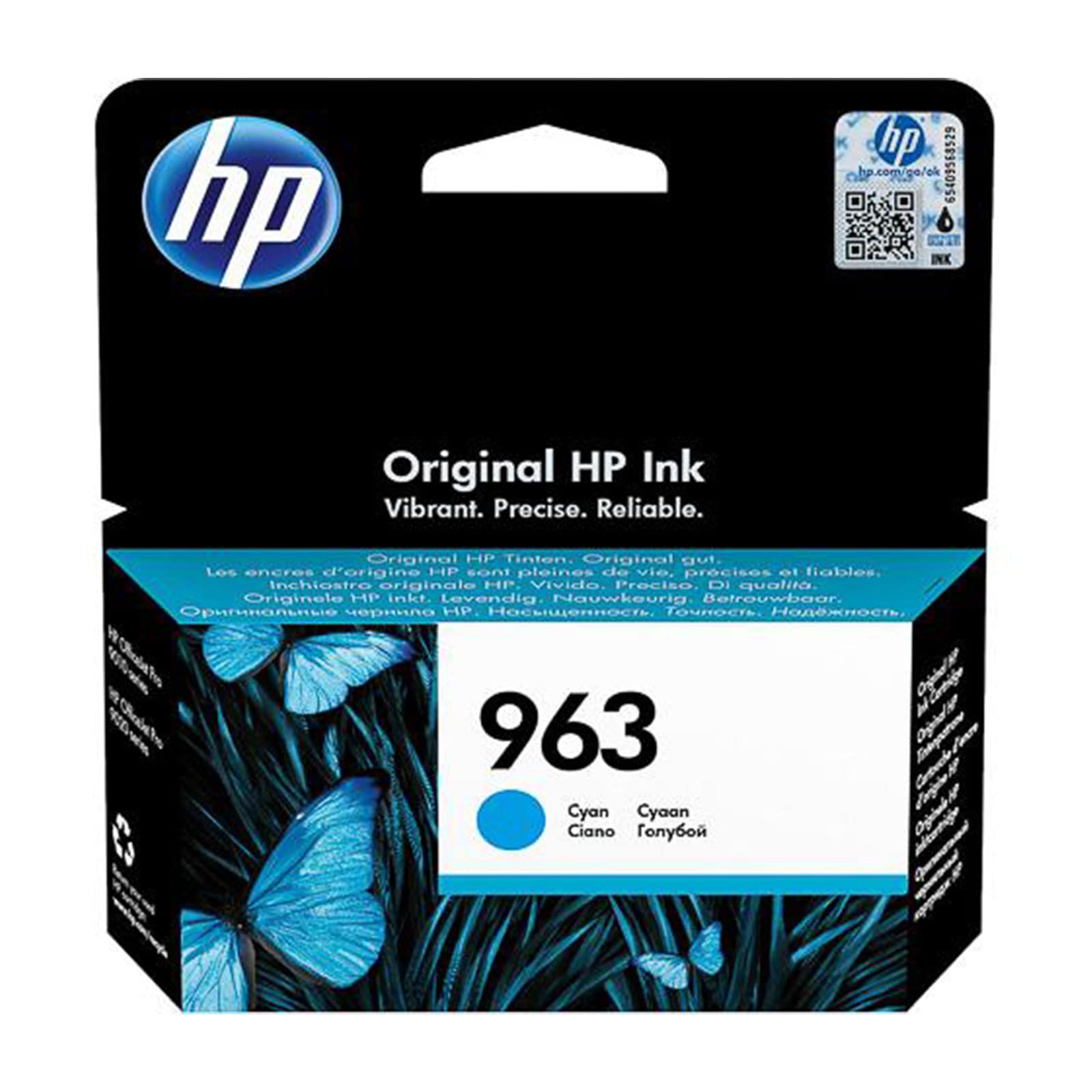 HP 963 Druckerpatrone cyan - Bild 1