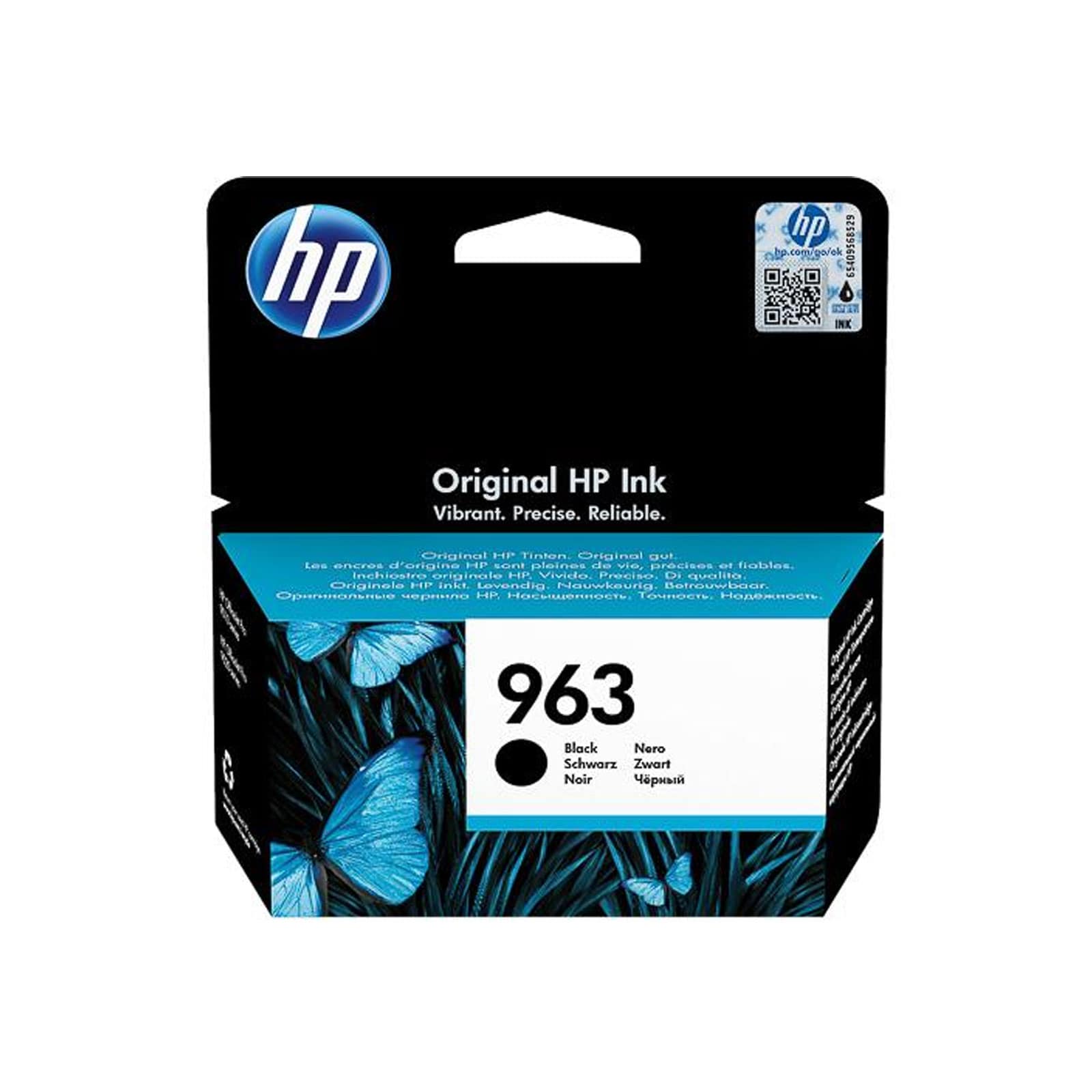 HP 963 schwarz Druckerpatrone - Bild 1