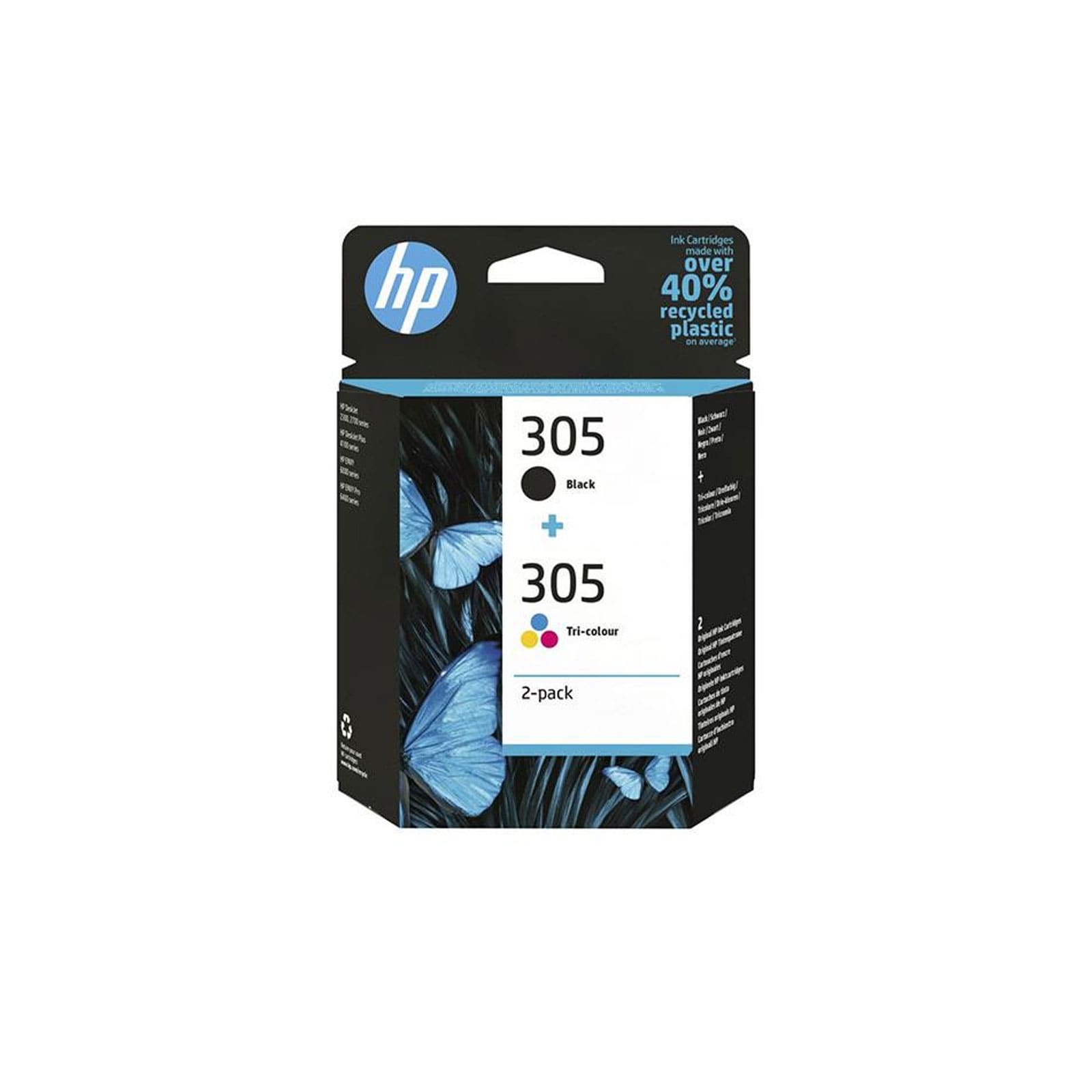 HP 305 schwarz und color Druckerpatrone - Bild 1