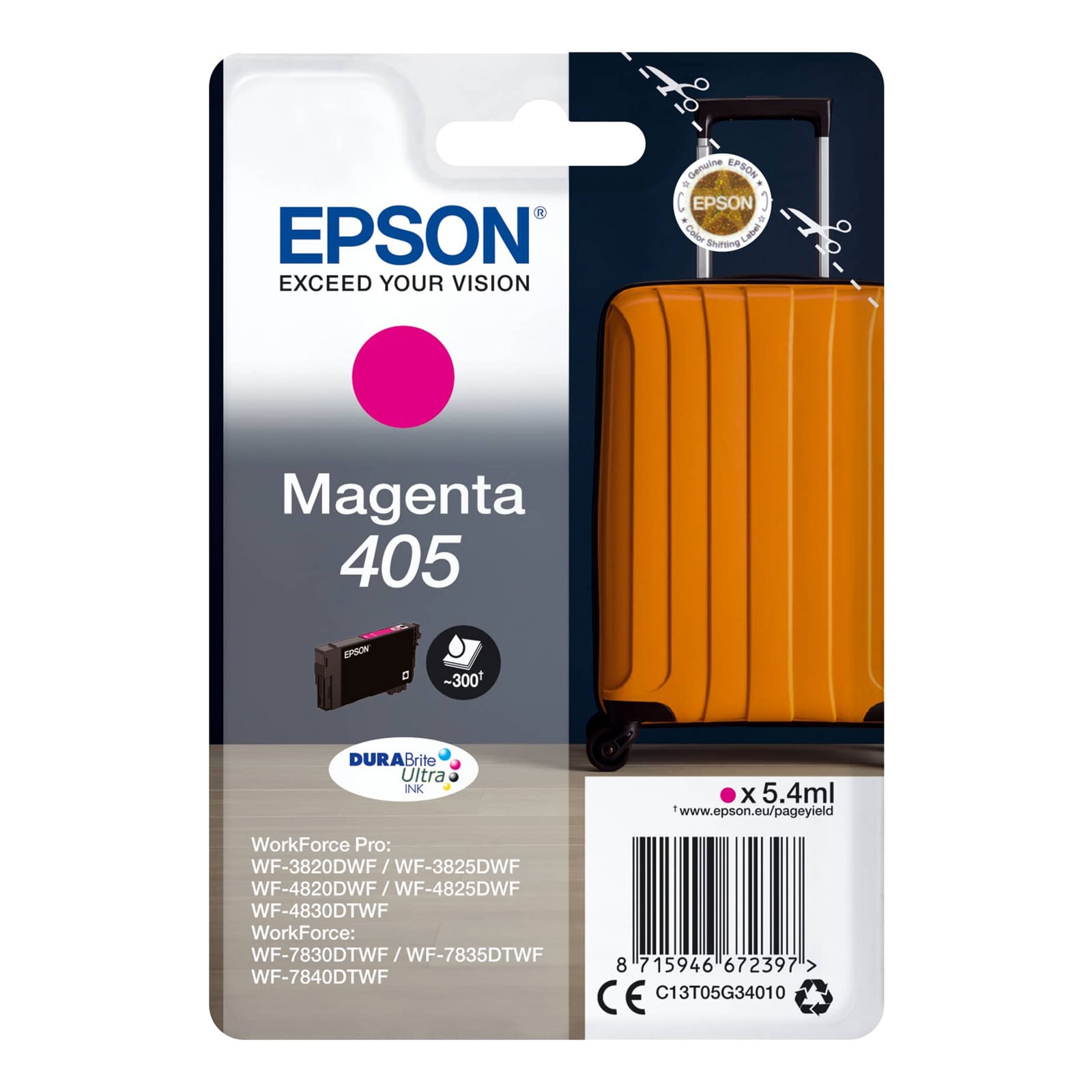Epson 405 Koffer Druckerpatrone Magenta - Bild 1