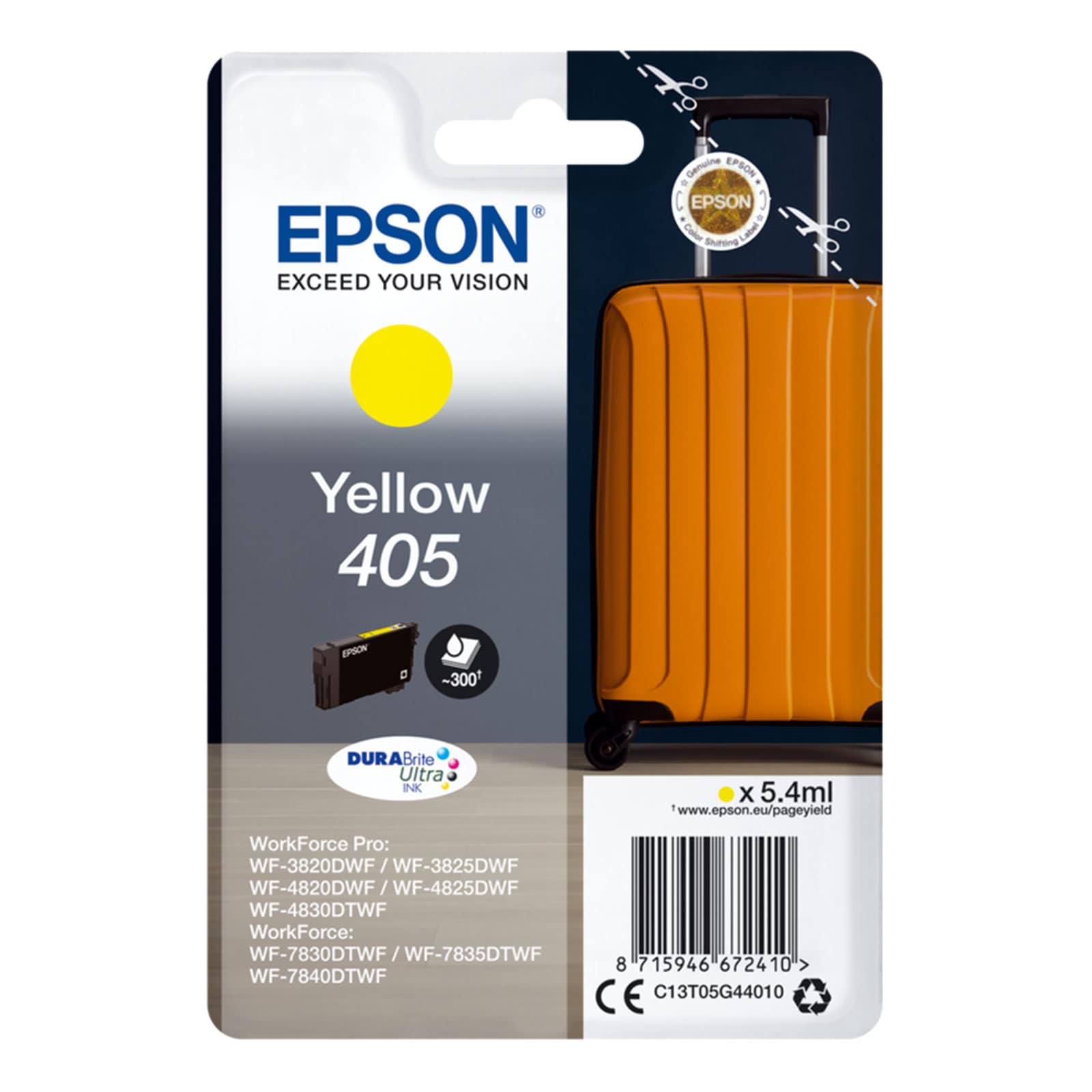 Epson 405 Koffer Druckerpatrone Gelb - Bild 1