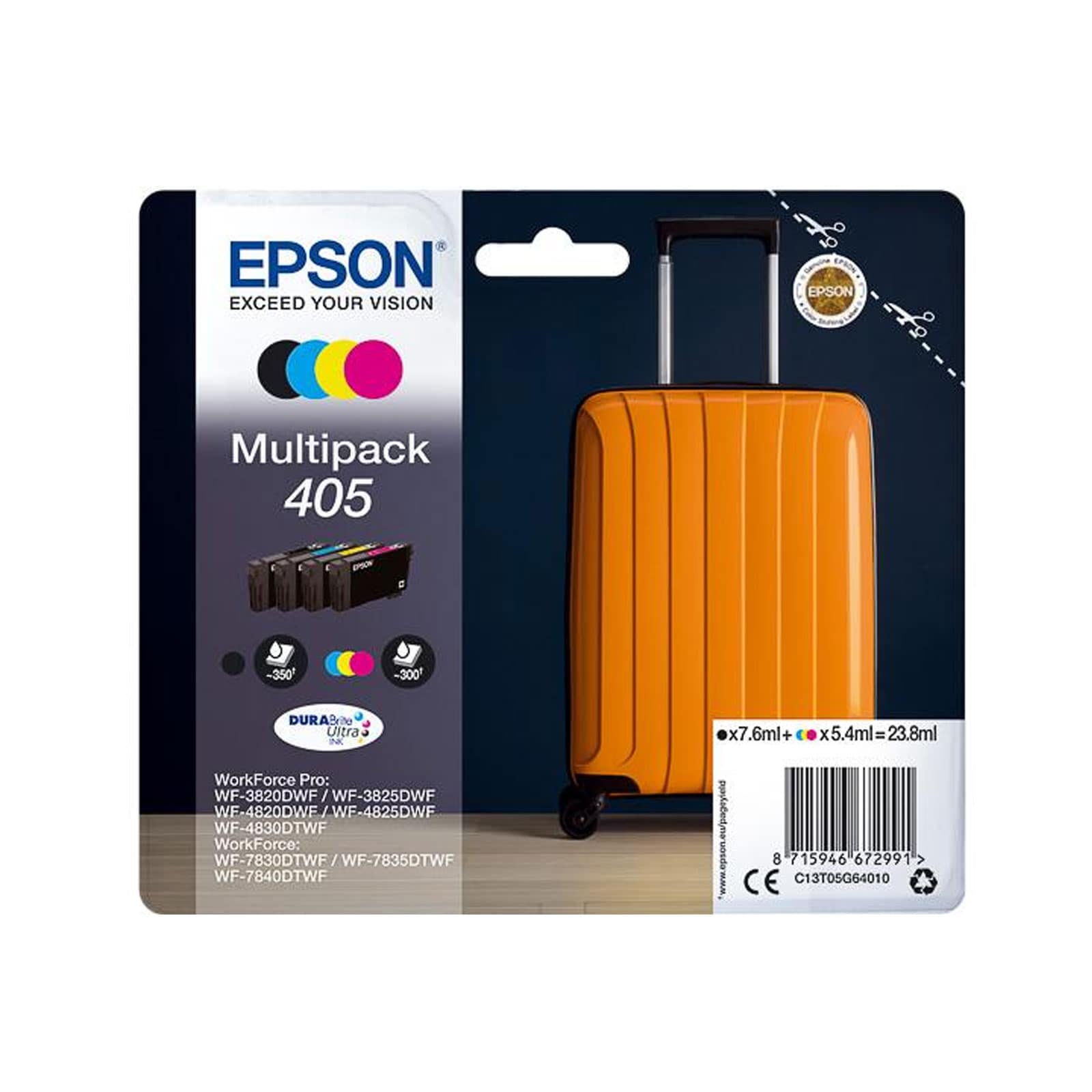 Epson 4-colours Multipack 405 Koffer Druckerpatrone - Bild 1