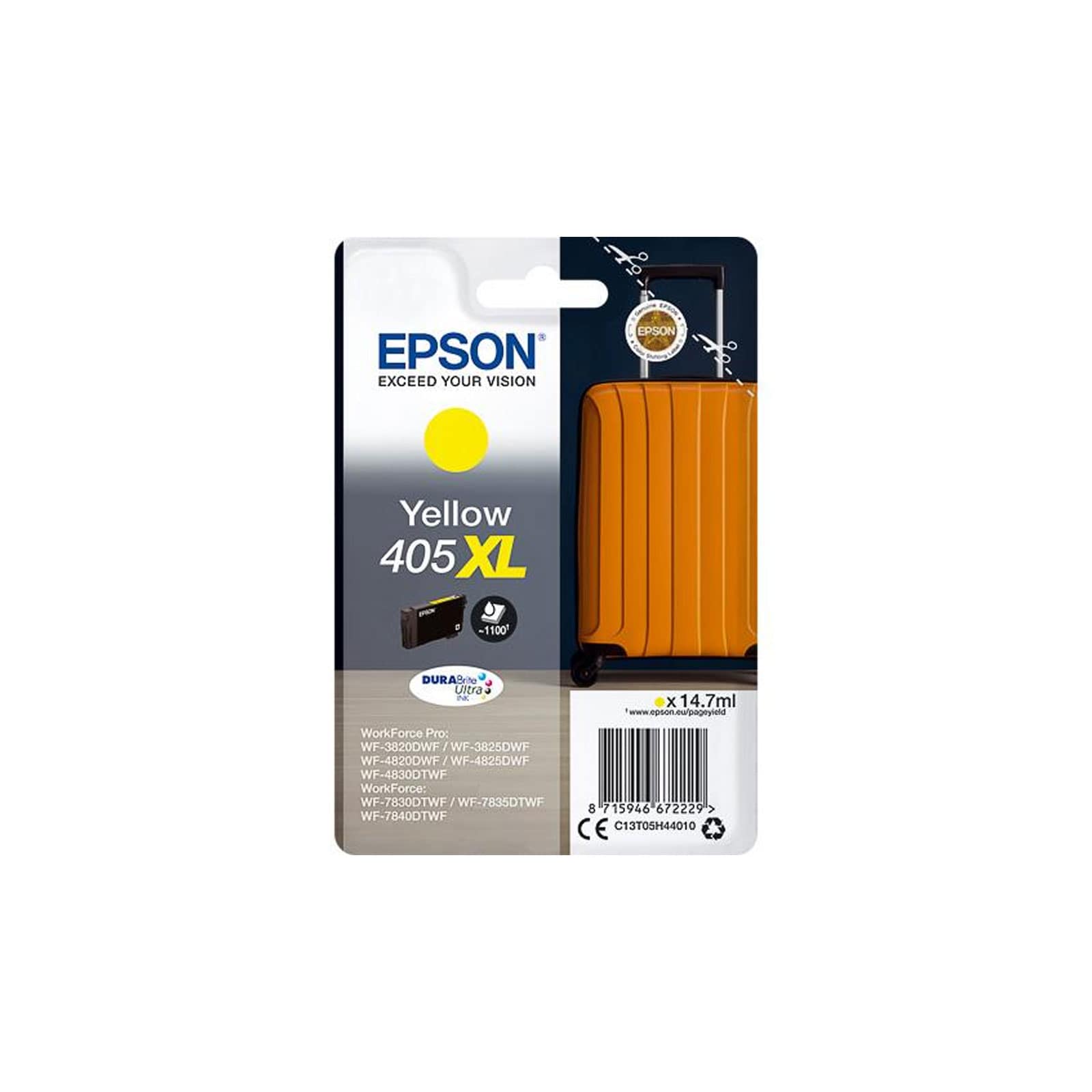 Epson 405XL Koffer gelb Druckerpatrone - Bild 1