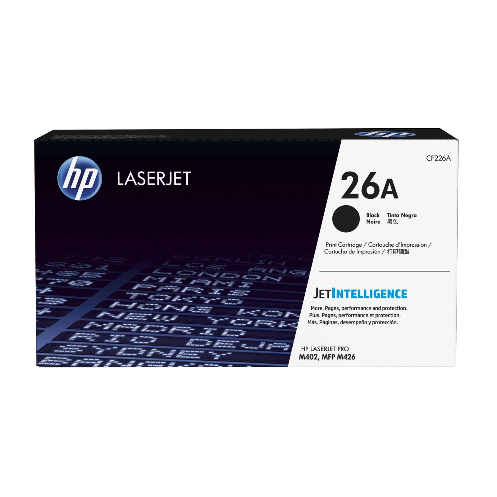 HP 26A CF226A schwarz Toner - Bild 1