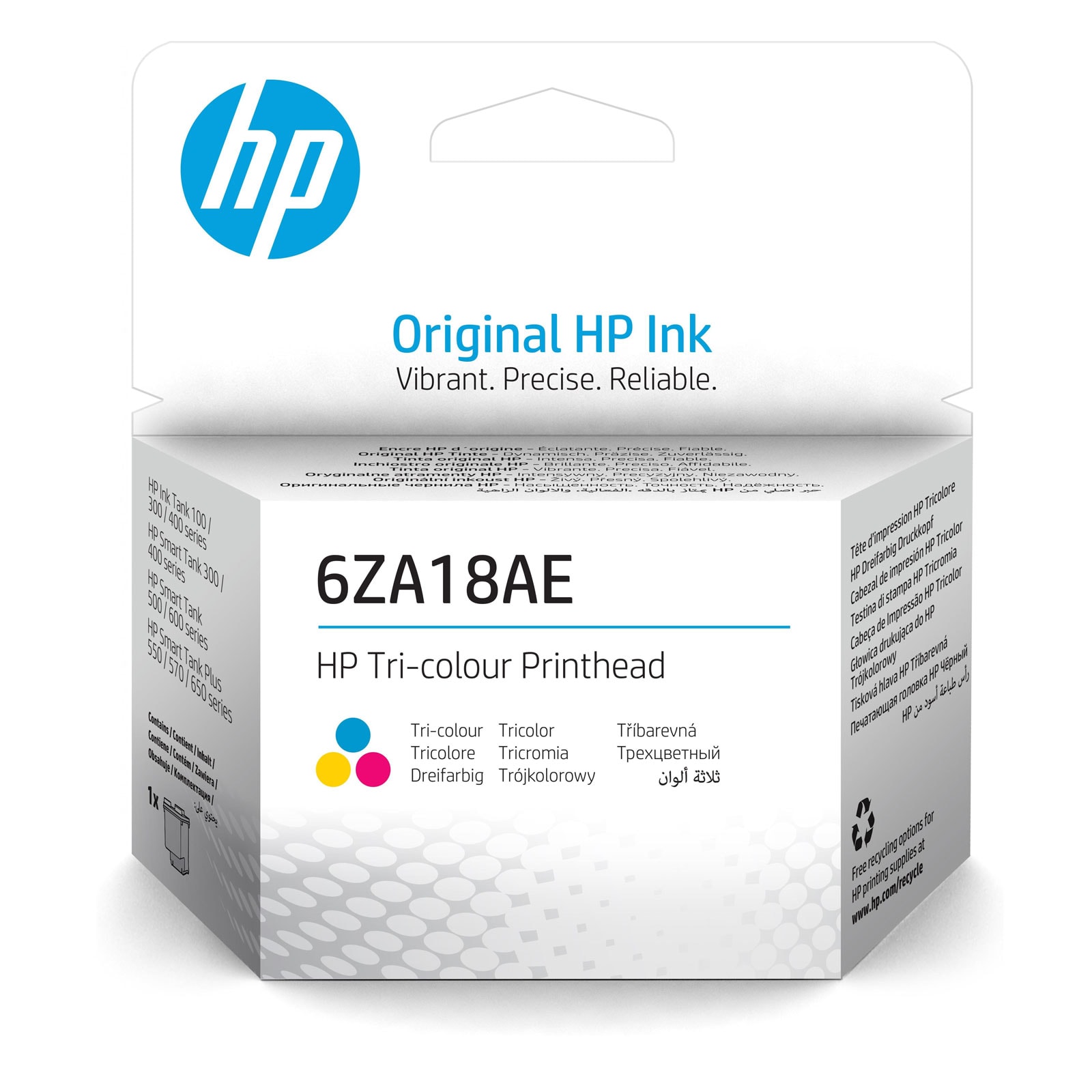 HP Druckkopf 6ZA18AE Color smarttank100 - Bild 1