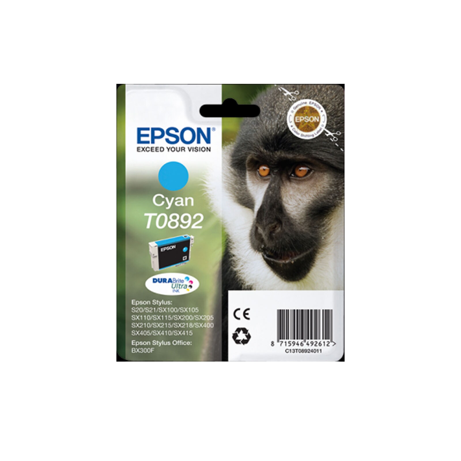 Epson C13T08924011 cyan Druckerpatrone - Bild 1