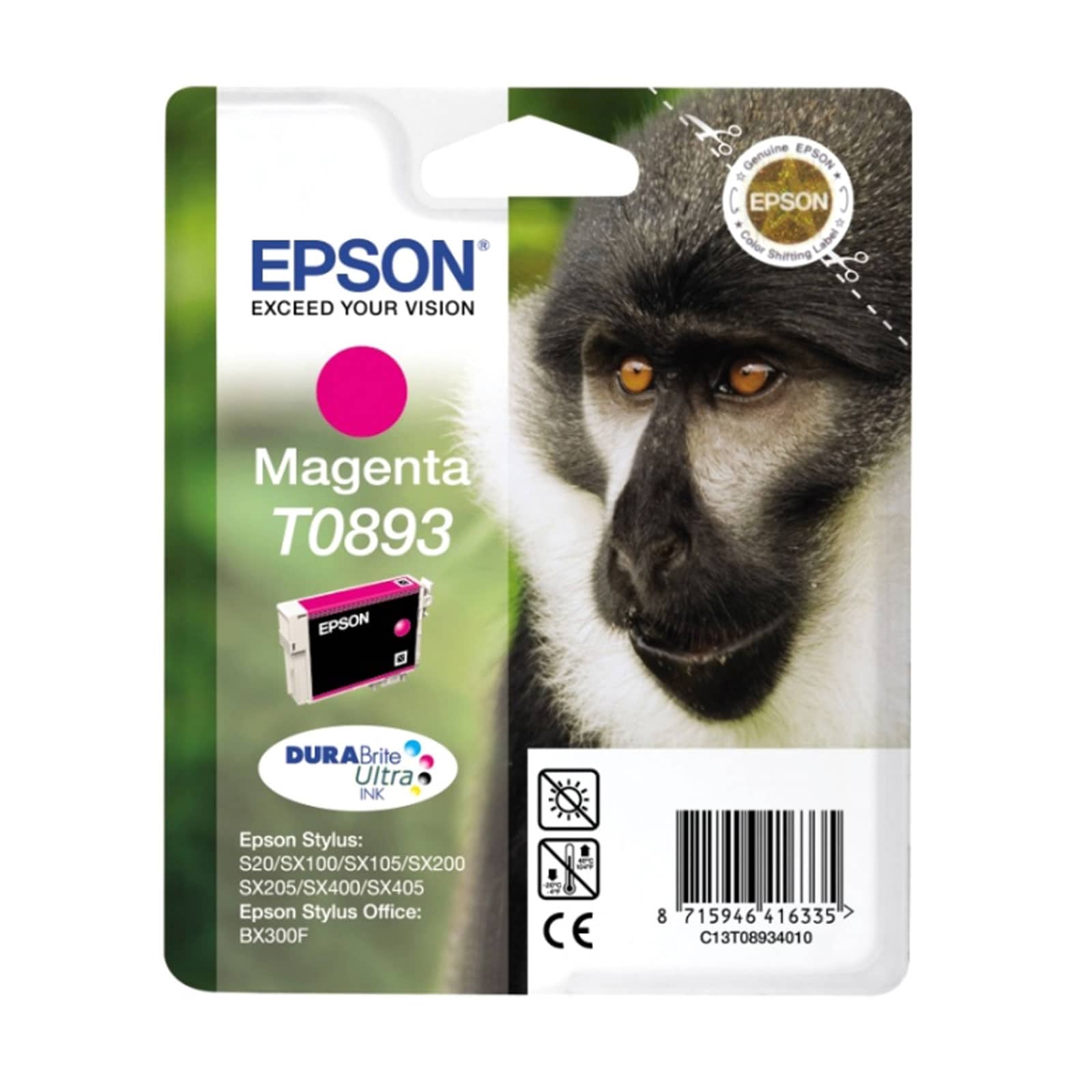 Epson C13T08934011 magenta Druckerpatrone - Bild 1