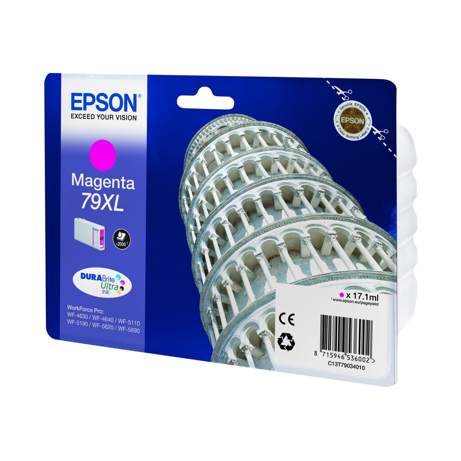 Epson C13T79034010 79XL Druckerpatrone Magenta - Bild 1