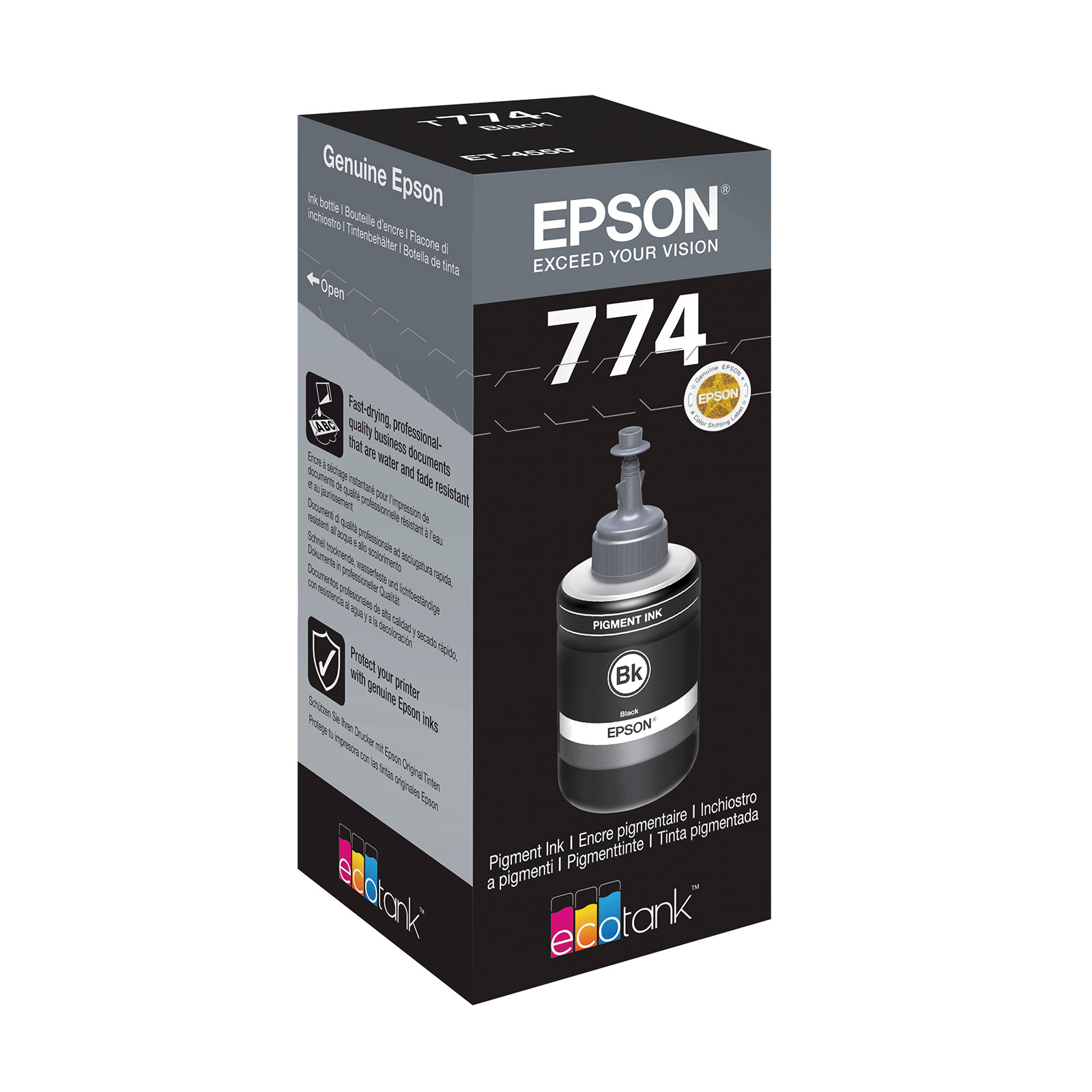 Epson T7741 EcoTank schwarz Druckerpatrone - Bild 1